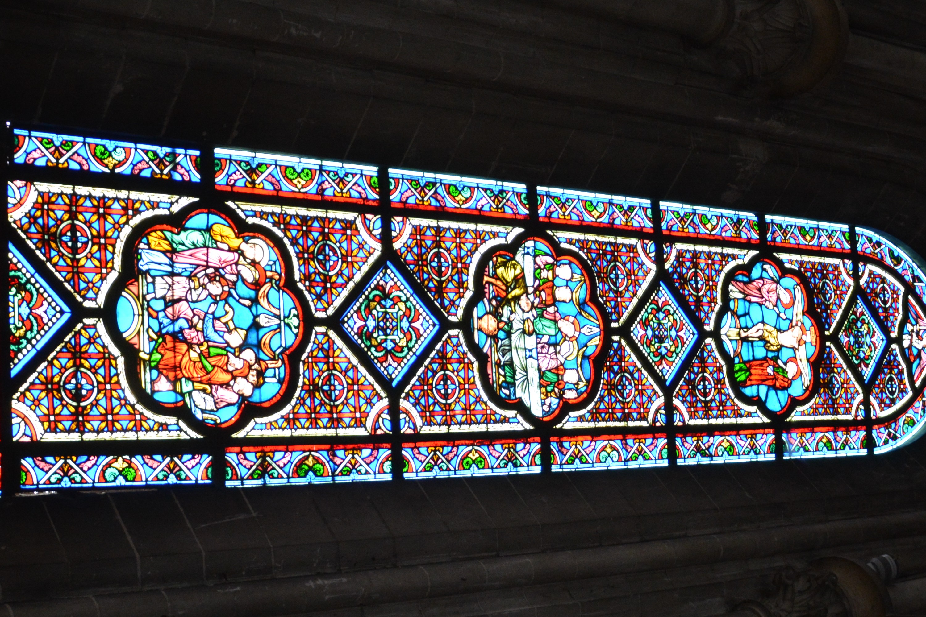 BAIE 04 - vitraux de la chapelle épiscopale saint-omer