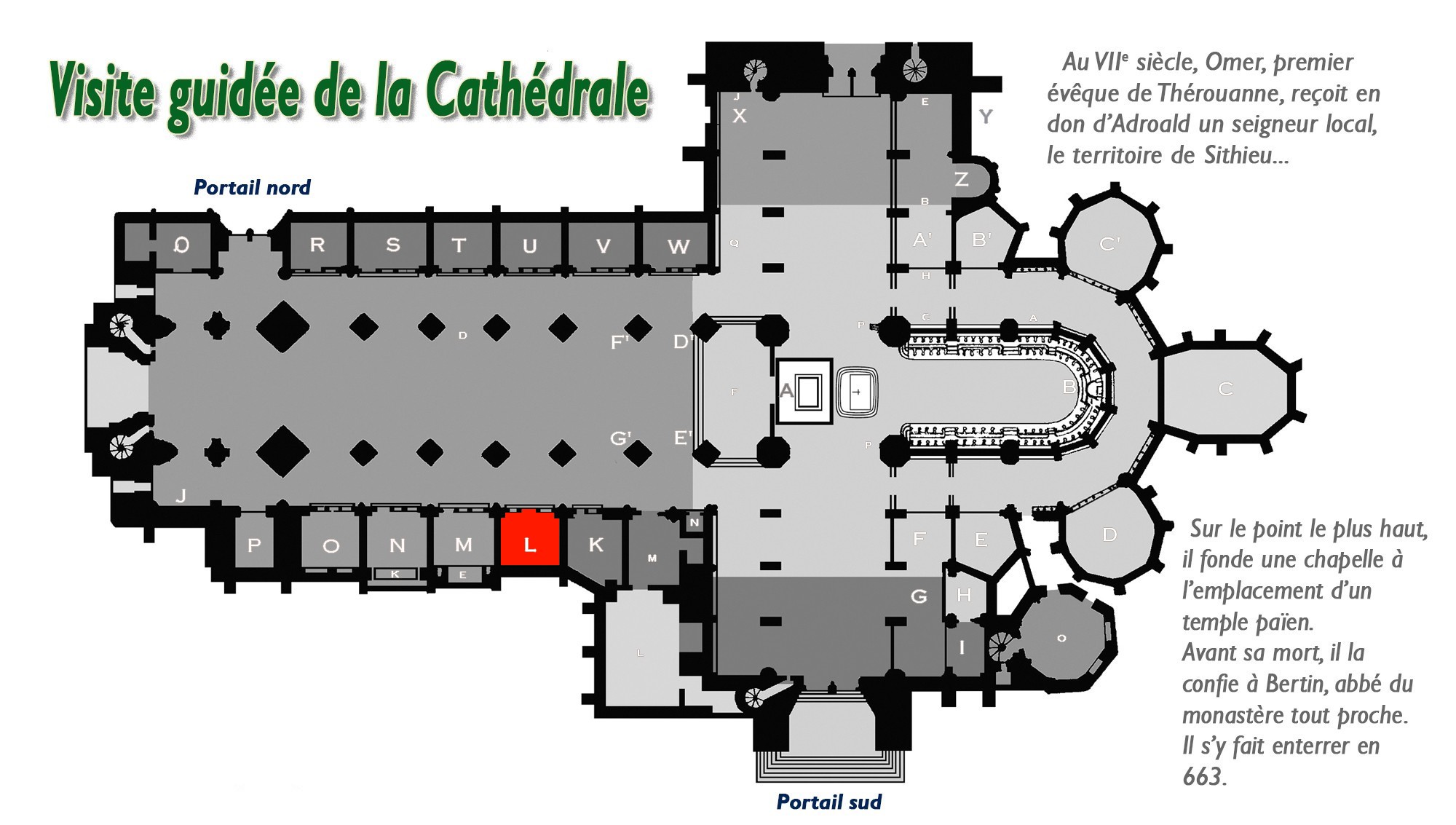 Cathédrale de Saint-Omer - Chapelle Sainte Aldegonde-Saint Denis