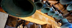 réfection du bâti en bois du carillon