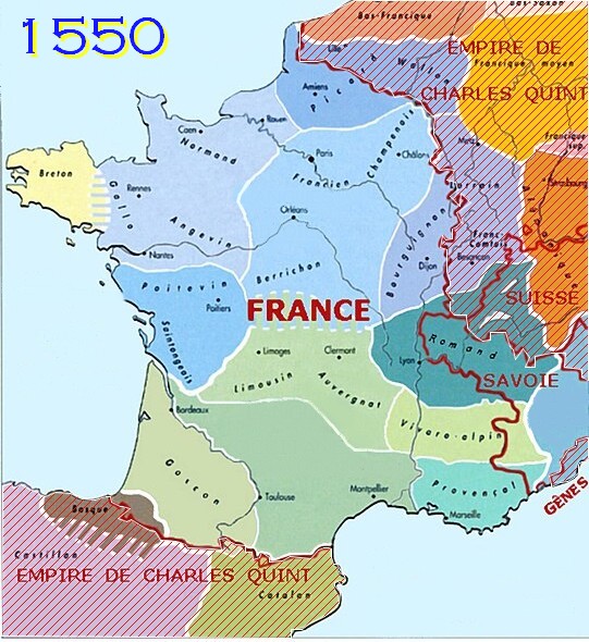 France en 1550