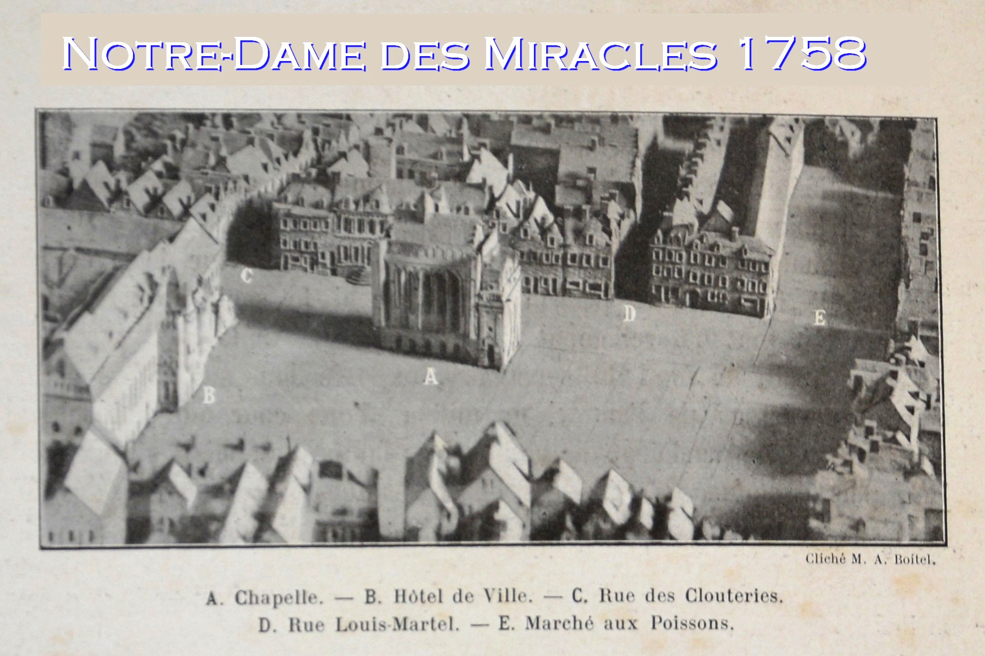 Livre d’Or de Notre Dame des Miracles - 1910 -
