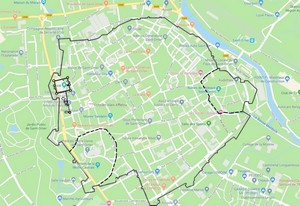 remparts de saint-omer en 1100