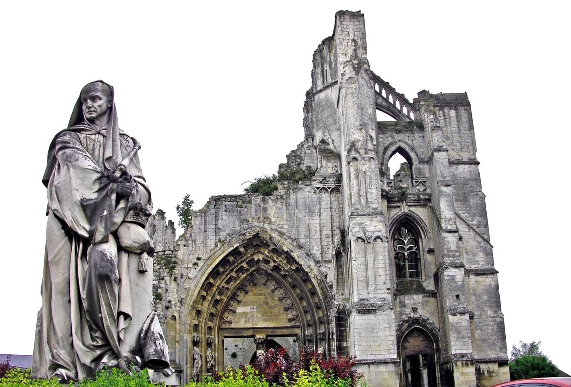 Suger statue à Saint-Omer