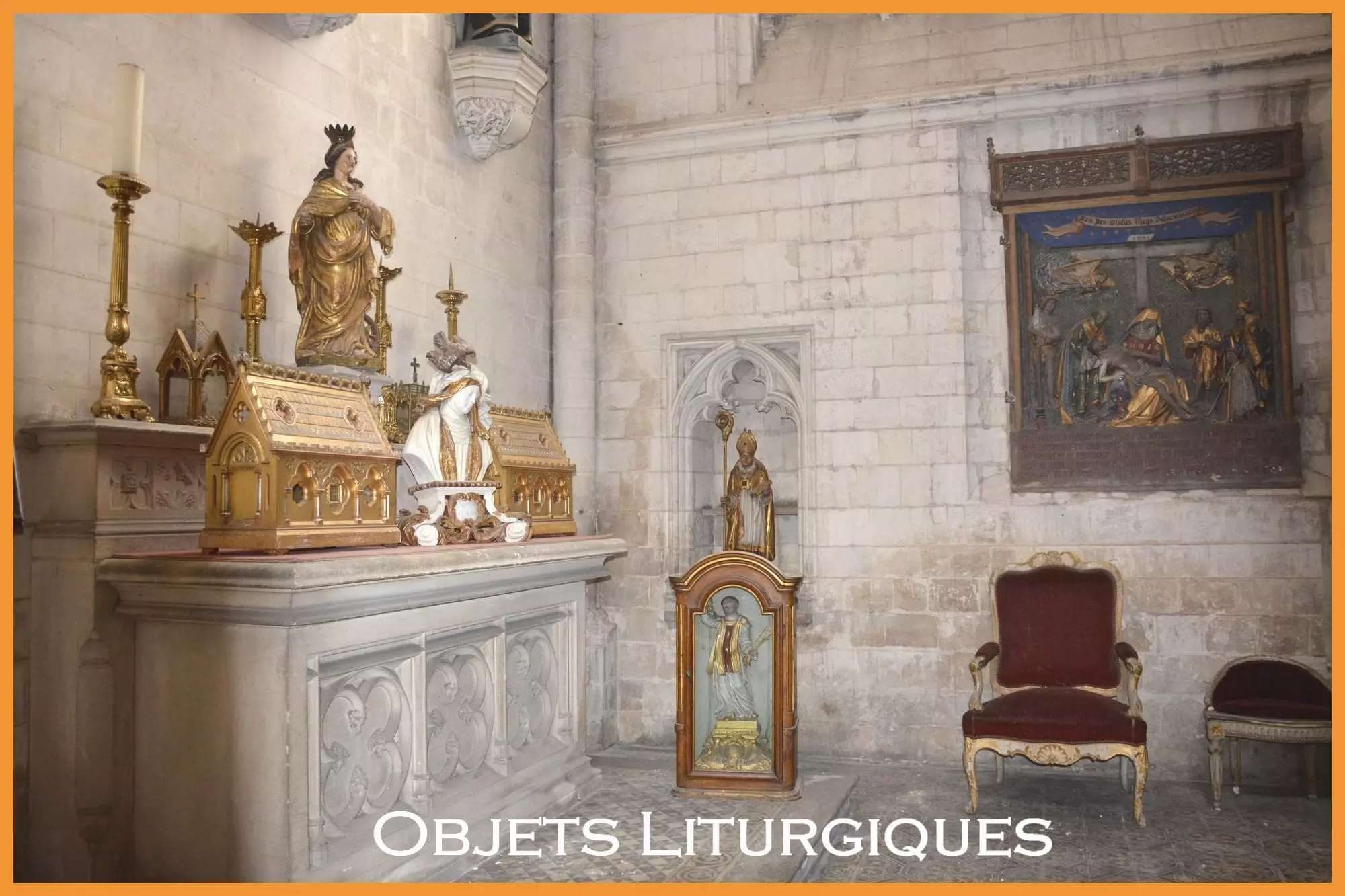 Cathédrale Notre-Dame de Saint-Omer, objets liturgiques