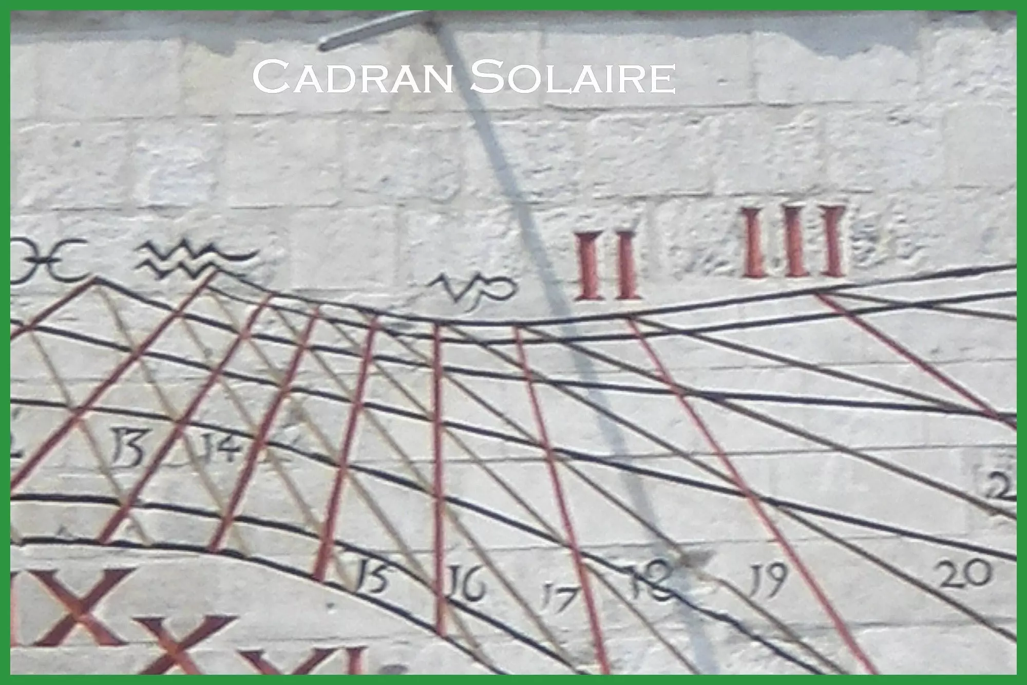 Cathédrale Notre-Dame de Saint-Omer, cadran solaire