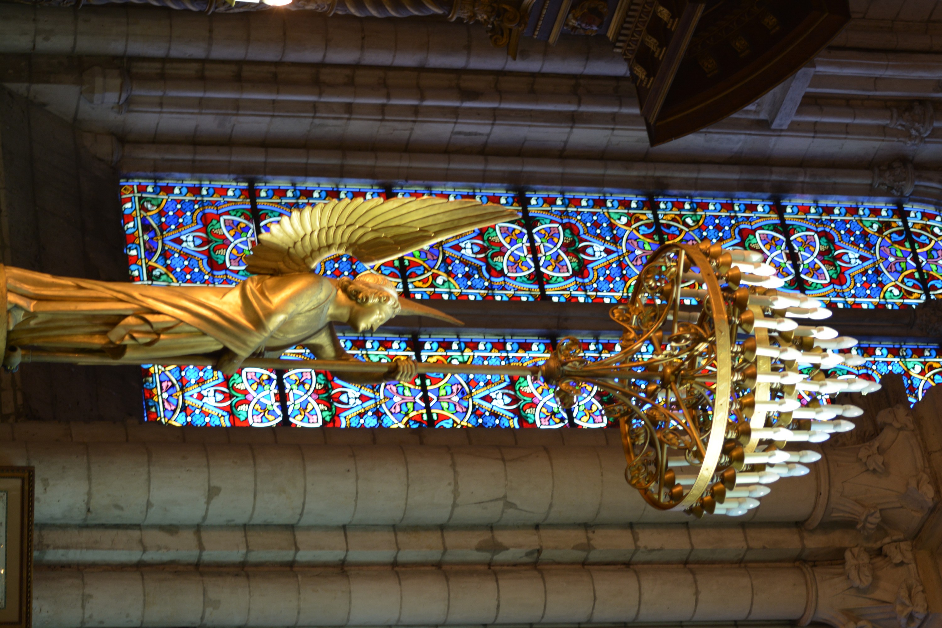 Candélabres de l'autel de Notre Dame des Miracles