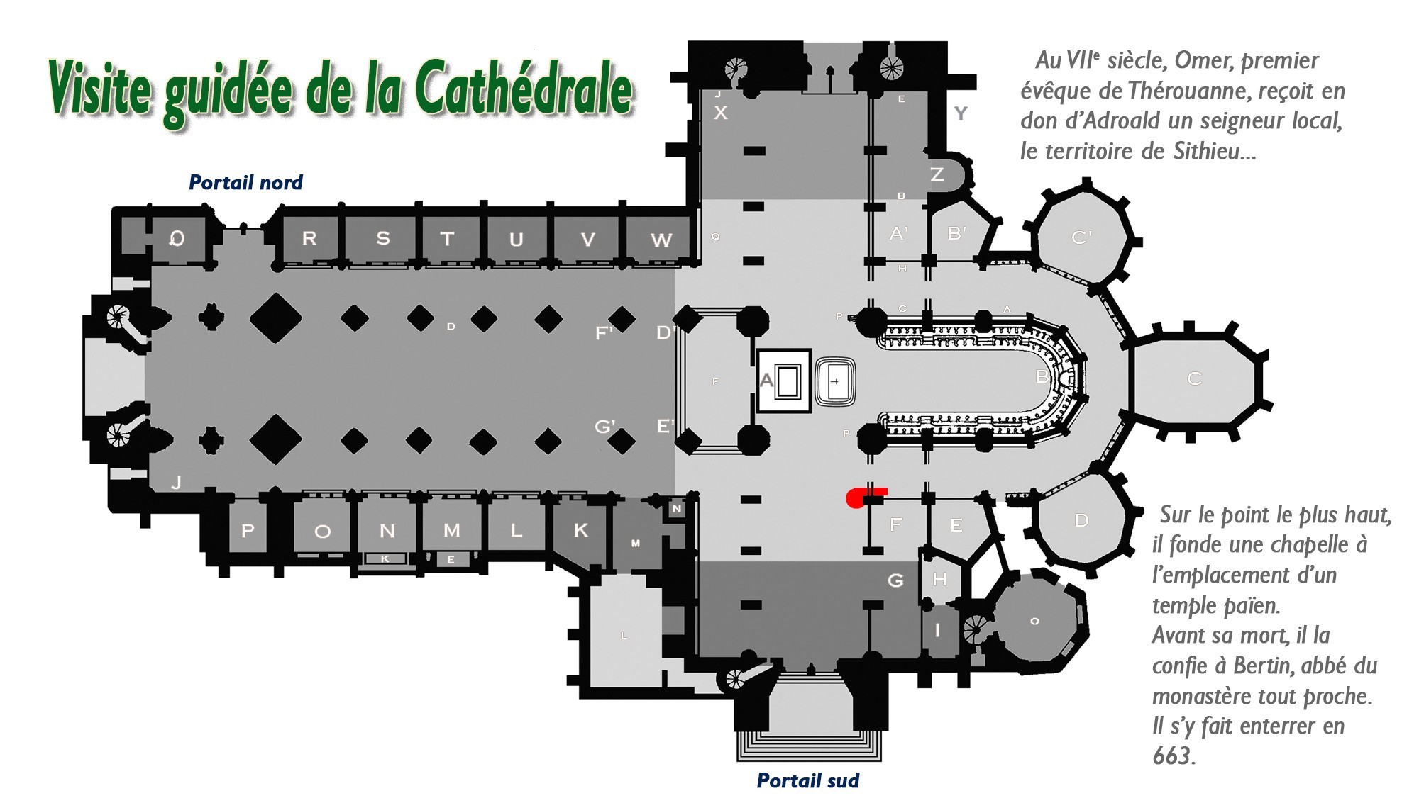 Cathédrale de Saint-Omer|Chaire saint François de Sales