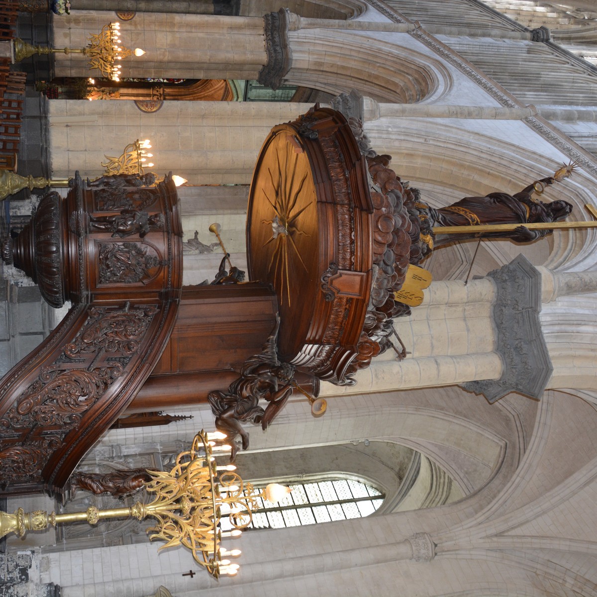 Cathédrale de Saint-Omer|Chaire de la Vérité 