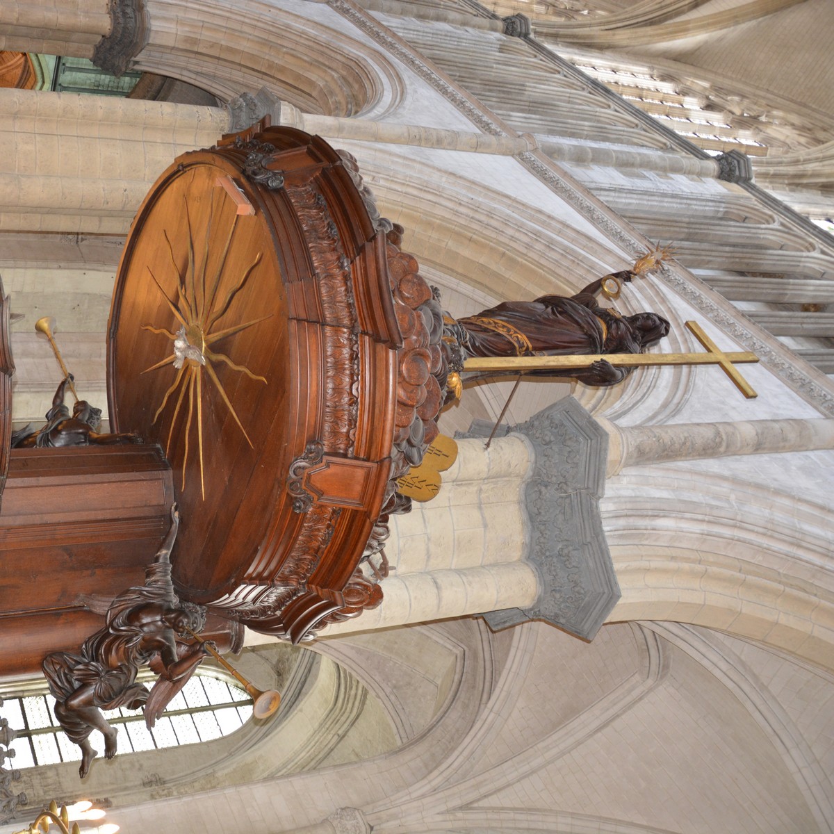 Cathédrale de Saint-Omer|Chaire de la Vérité 