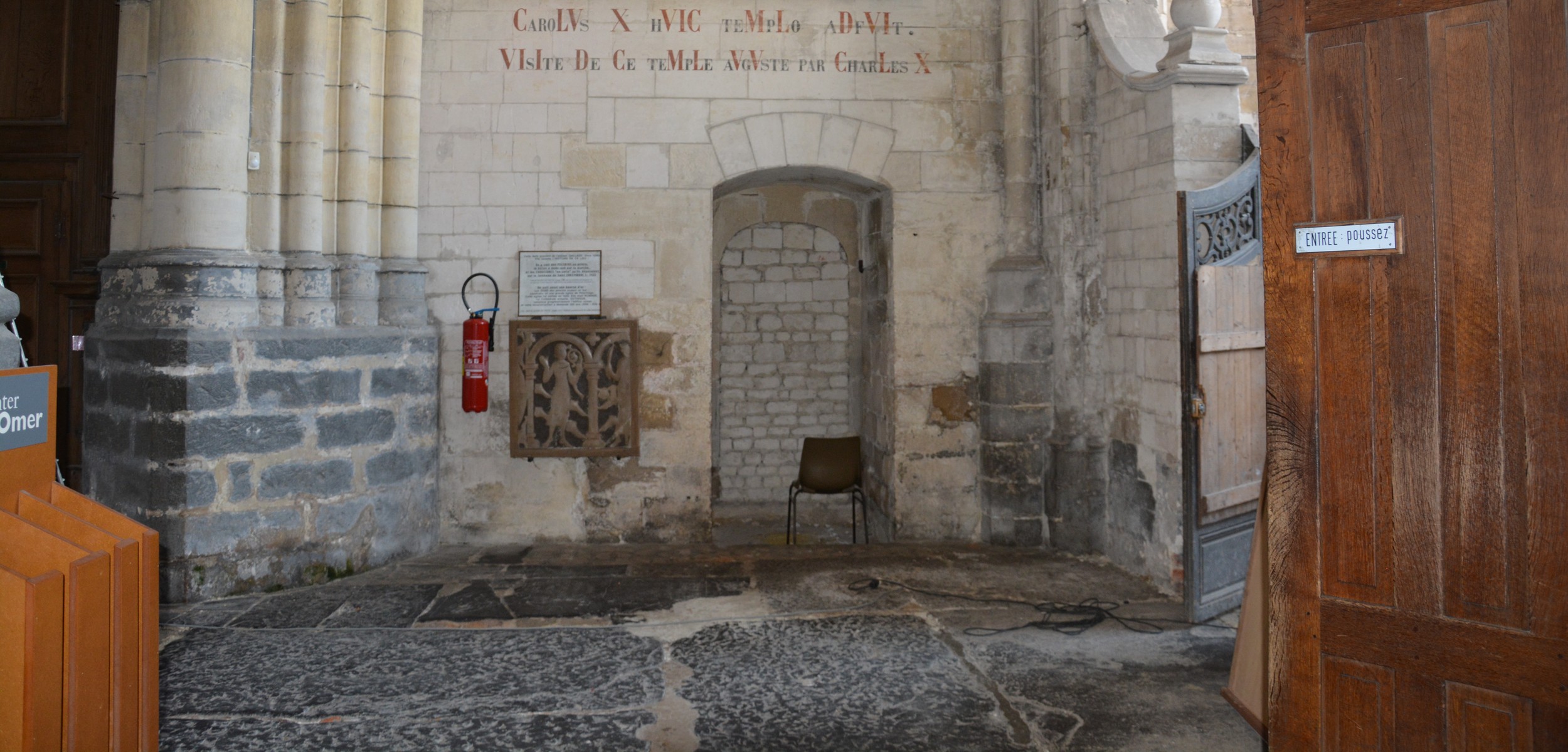 Cathédrale de Saint-Omer Chapelle  avancée saint-martin