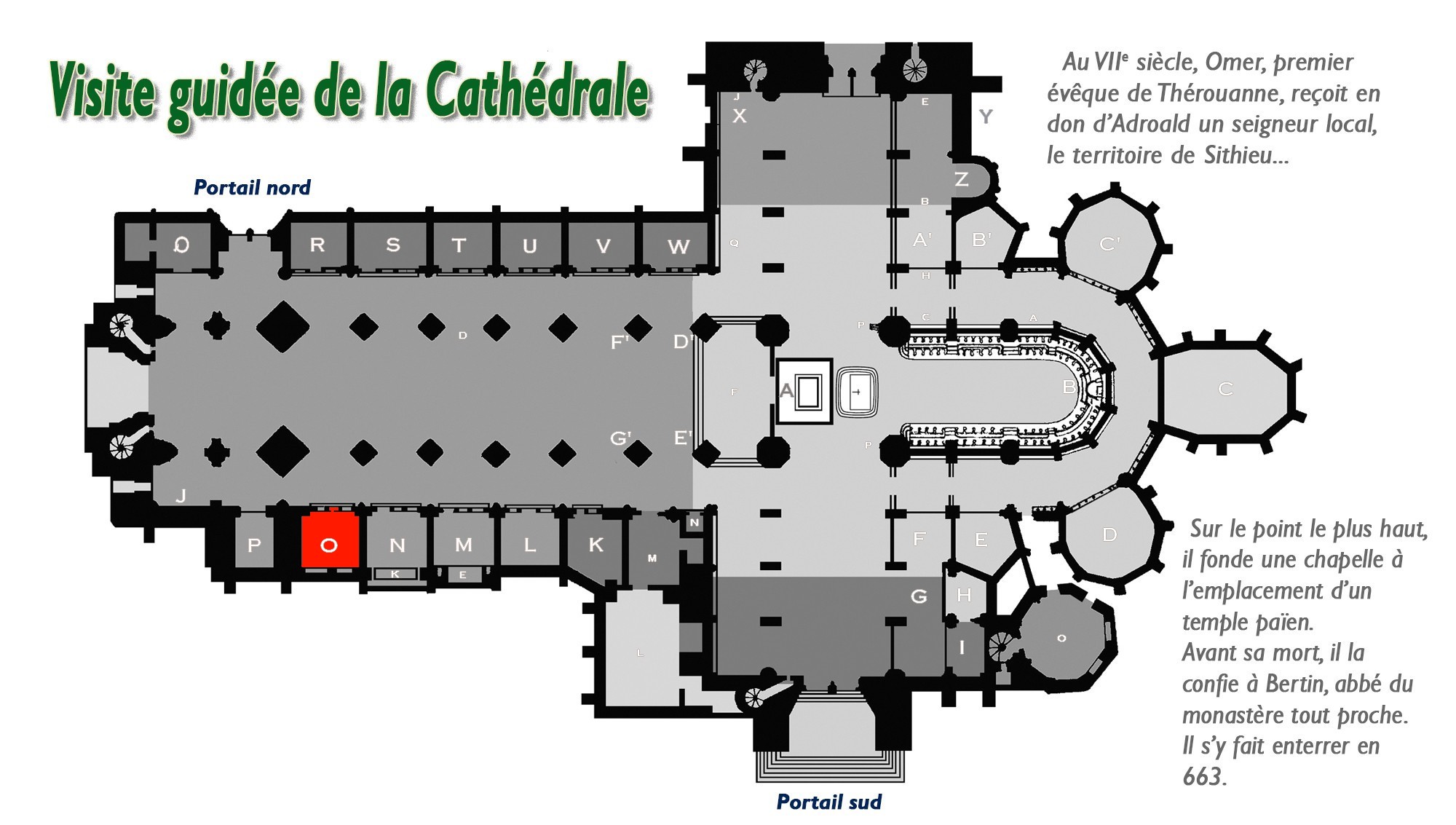 Cathédrale de Saint-Omer - Chapelle Ancienne conception