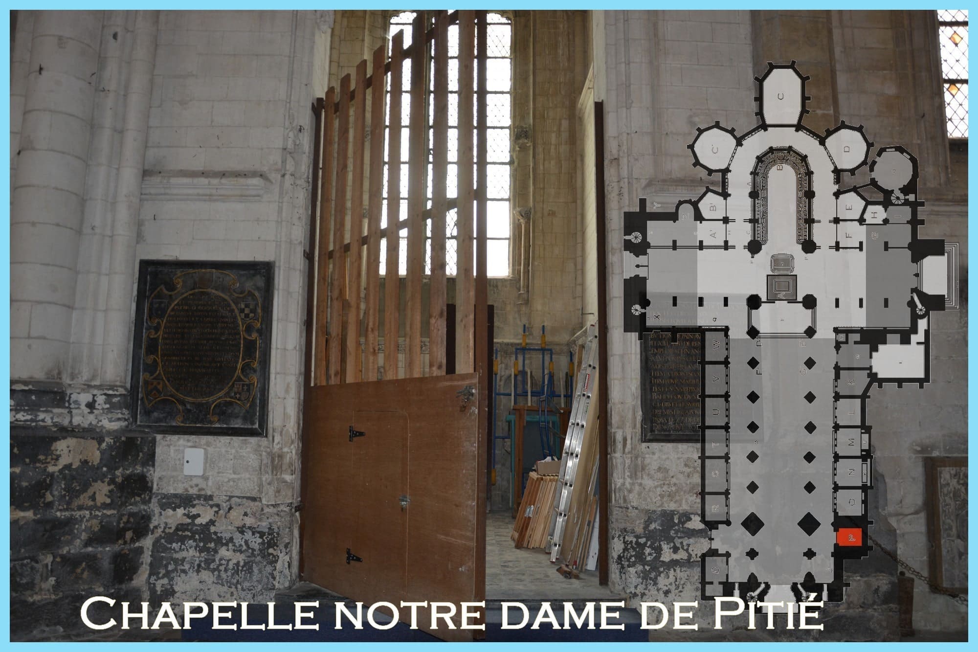 Cathédrale Notre-Dame de Saint-Omer, Chapelle ancienne Notre-Dame de Pitié