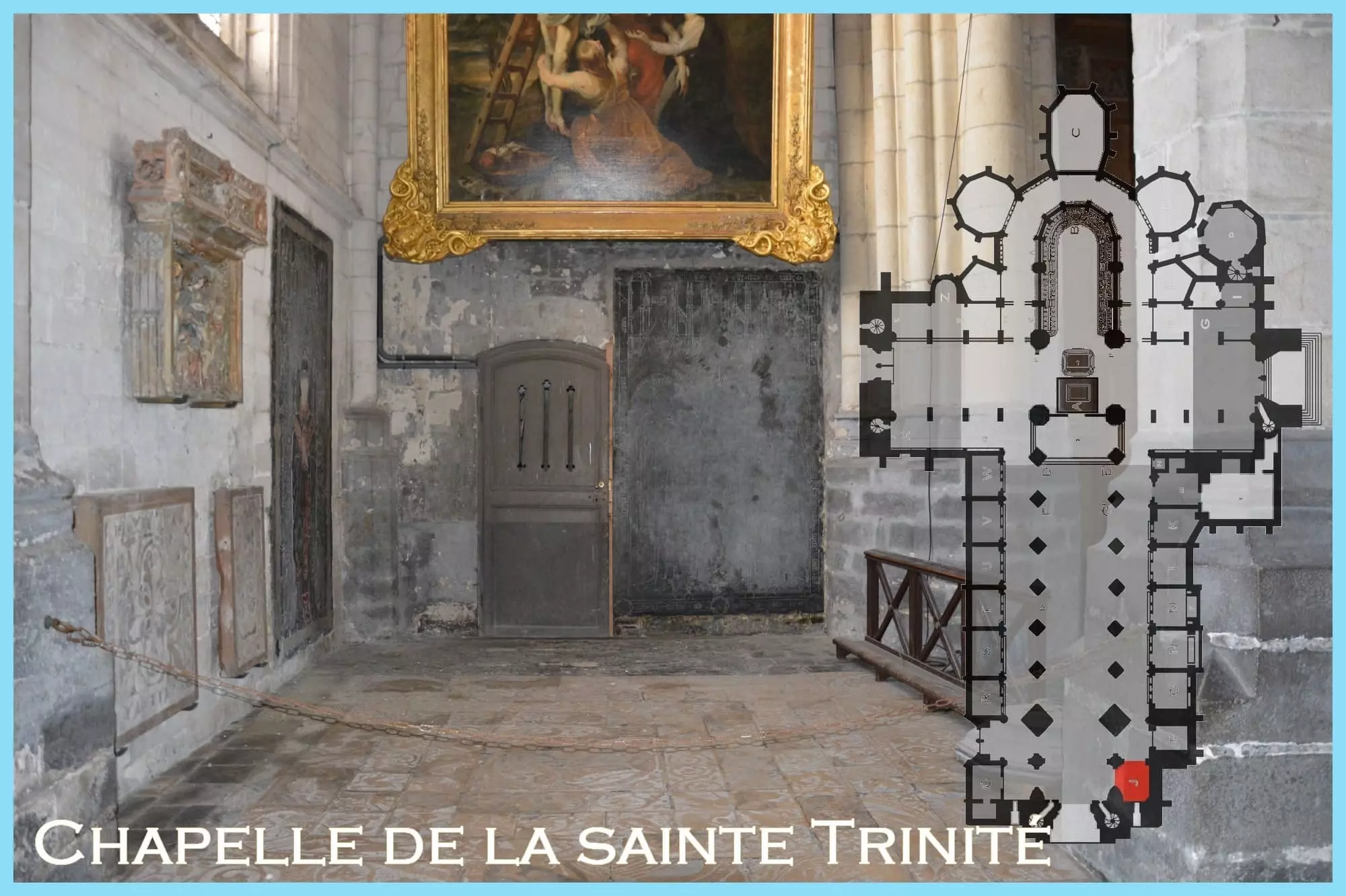 Cathédrale Notre-Dame de Saint-Omer, Chapelle ancienne sainte Trinité