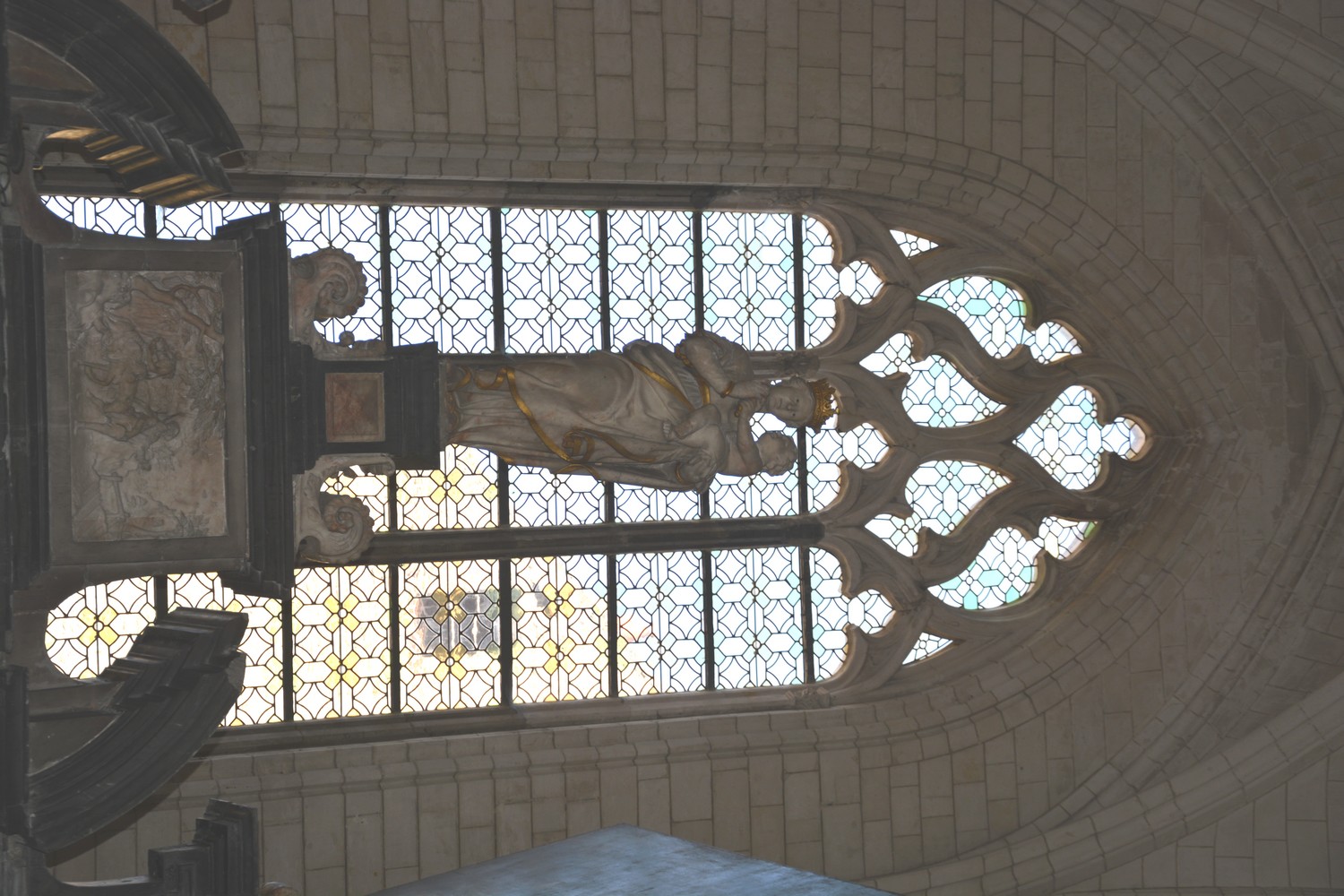Cathédrale de Saint-Omer  -  Chapelle de la Conception - vitrail