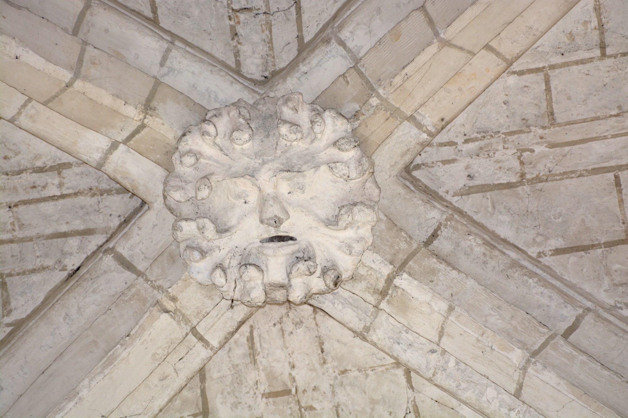 Cathédrale de Saint-Omer  -  Chapelle de la Conception - clé de voutes