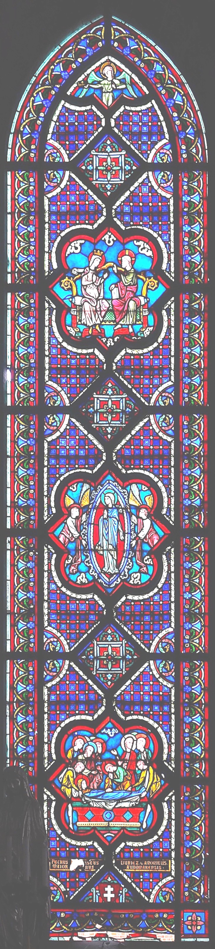 B0 - vitraux de la chapelle épiscopale saint-omer