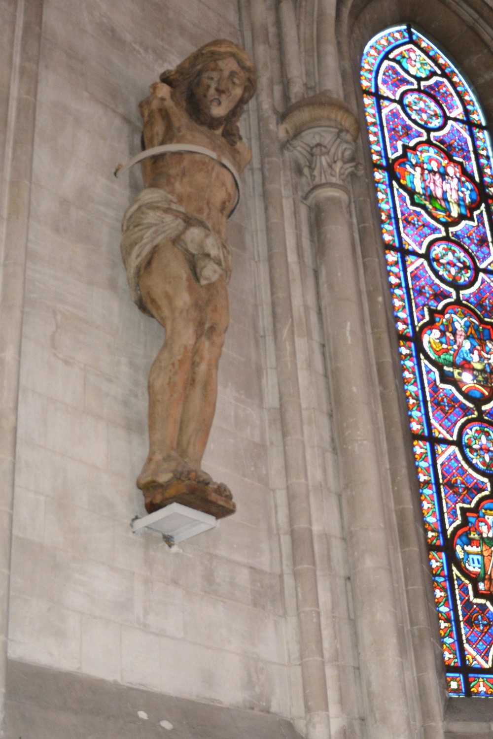 vitraux de la chapelle épiscopale saint-omer