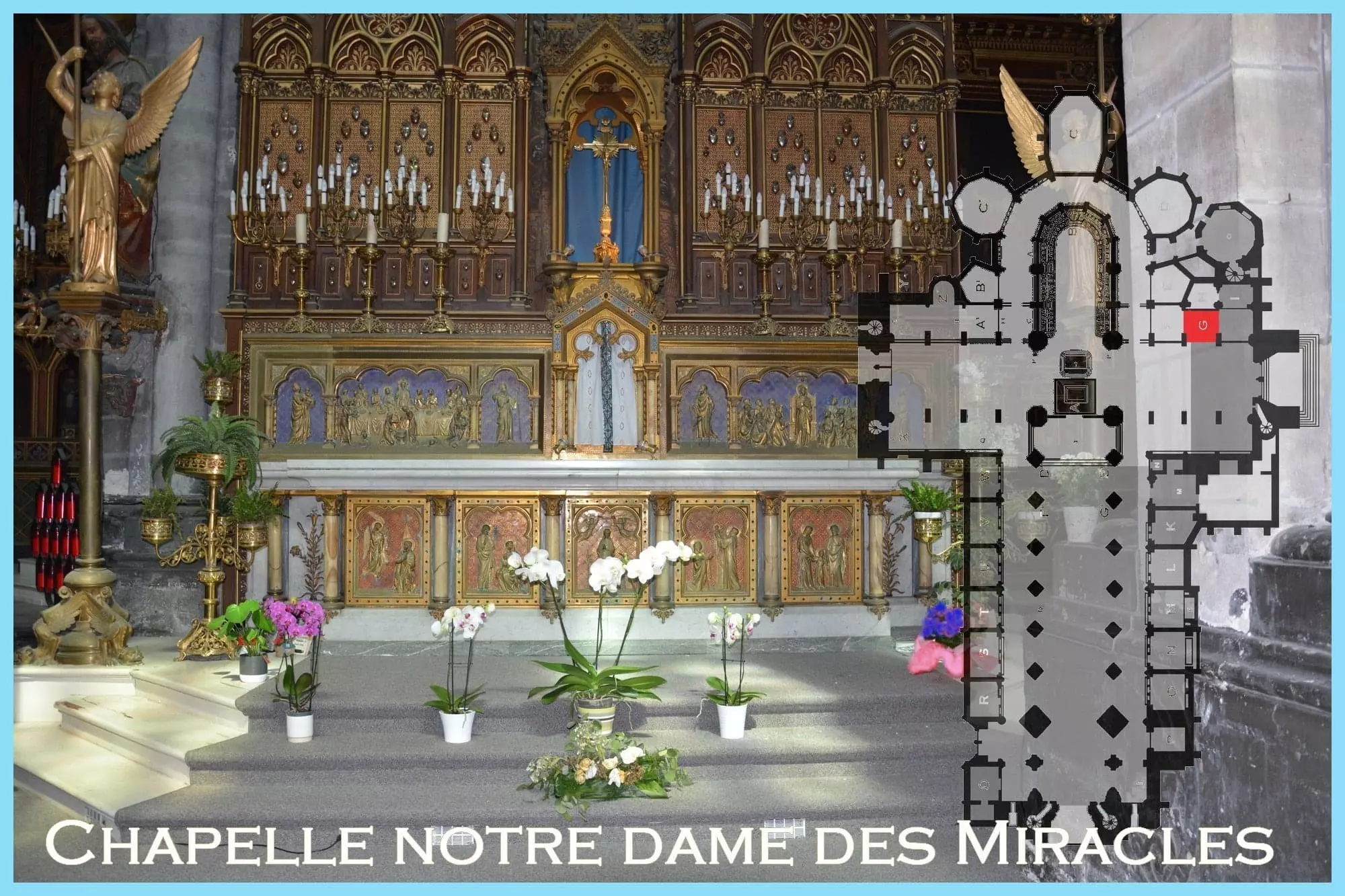 Cathédrale Notre-Dame de Saint-Omer, Chapelle Notre-Dame des Miracles