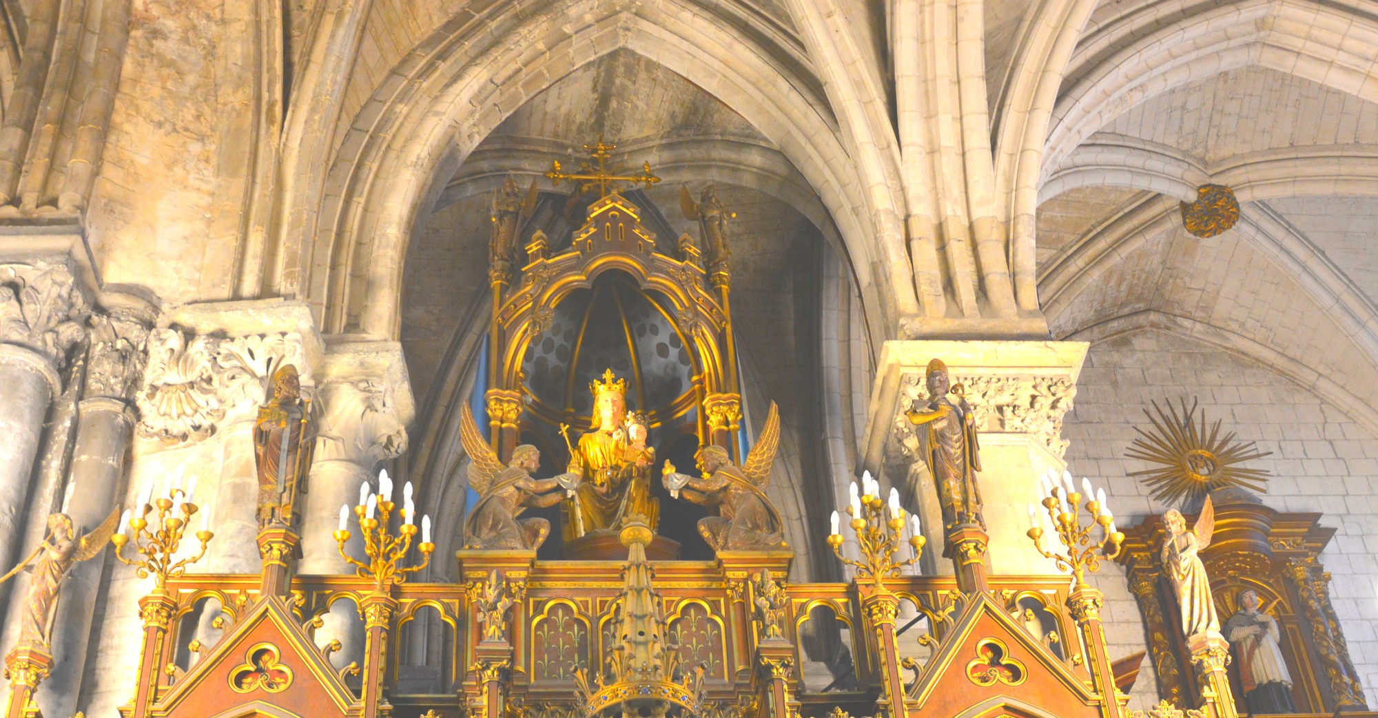 Cathédrale de Saint-Omer -  notre dame des miracle