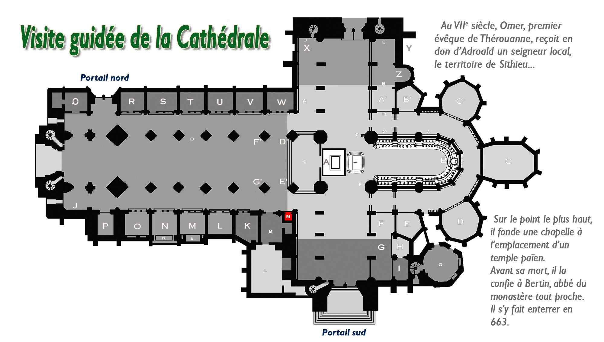 Cathédrale de Saint-Omer|Niche Saint-Omer