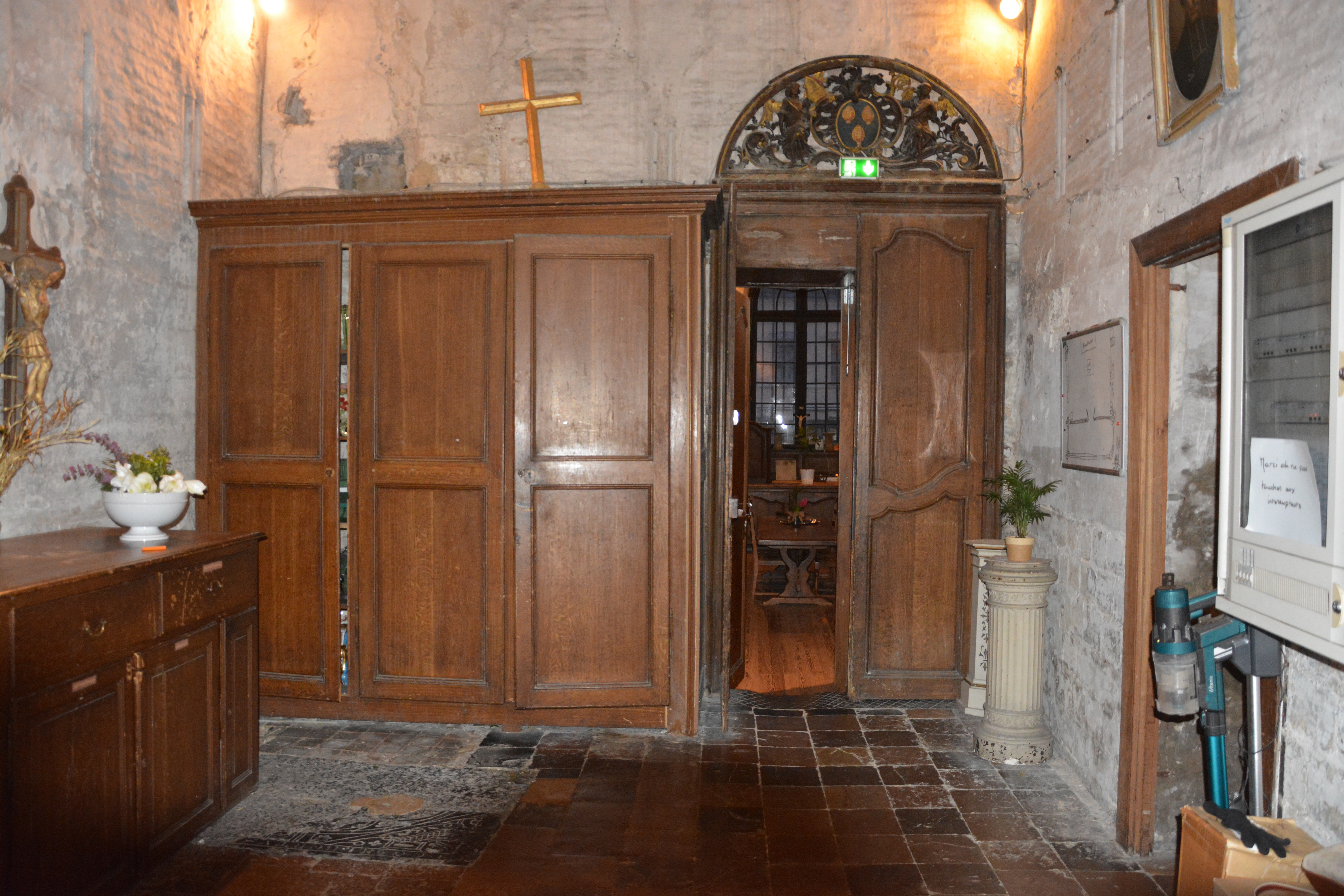 vestibule de la Sacristie le 20/01/2026