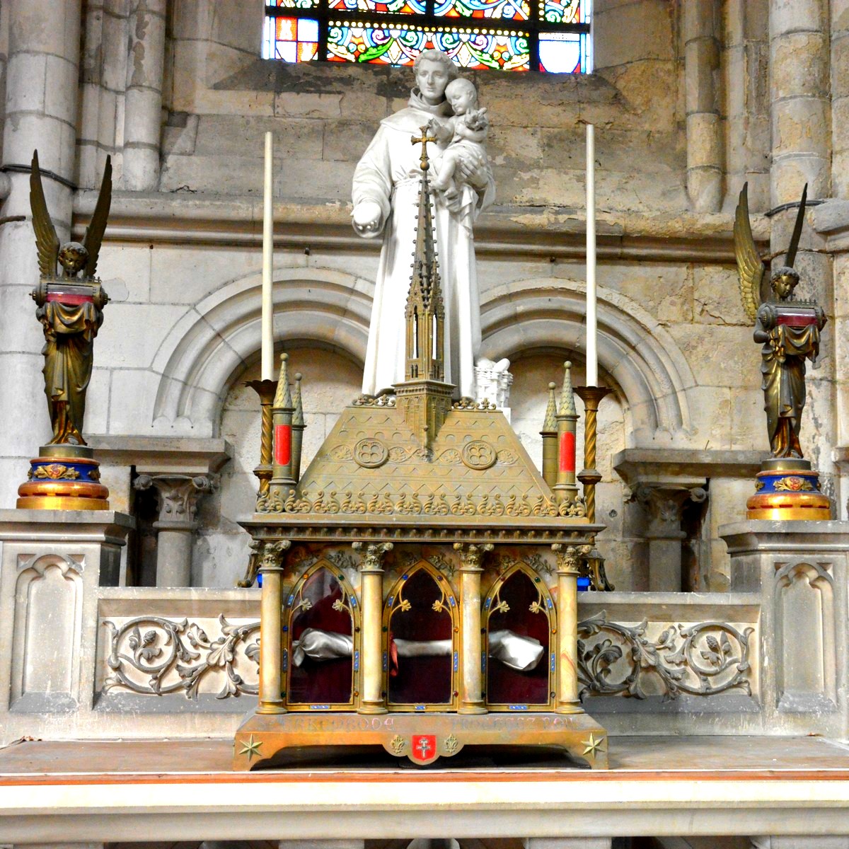 Cathédrale de Saint-Omer - Chapelle saint Antoine de Padoue ancienne saint André