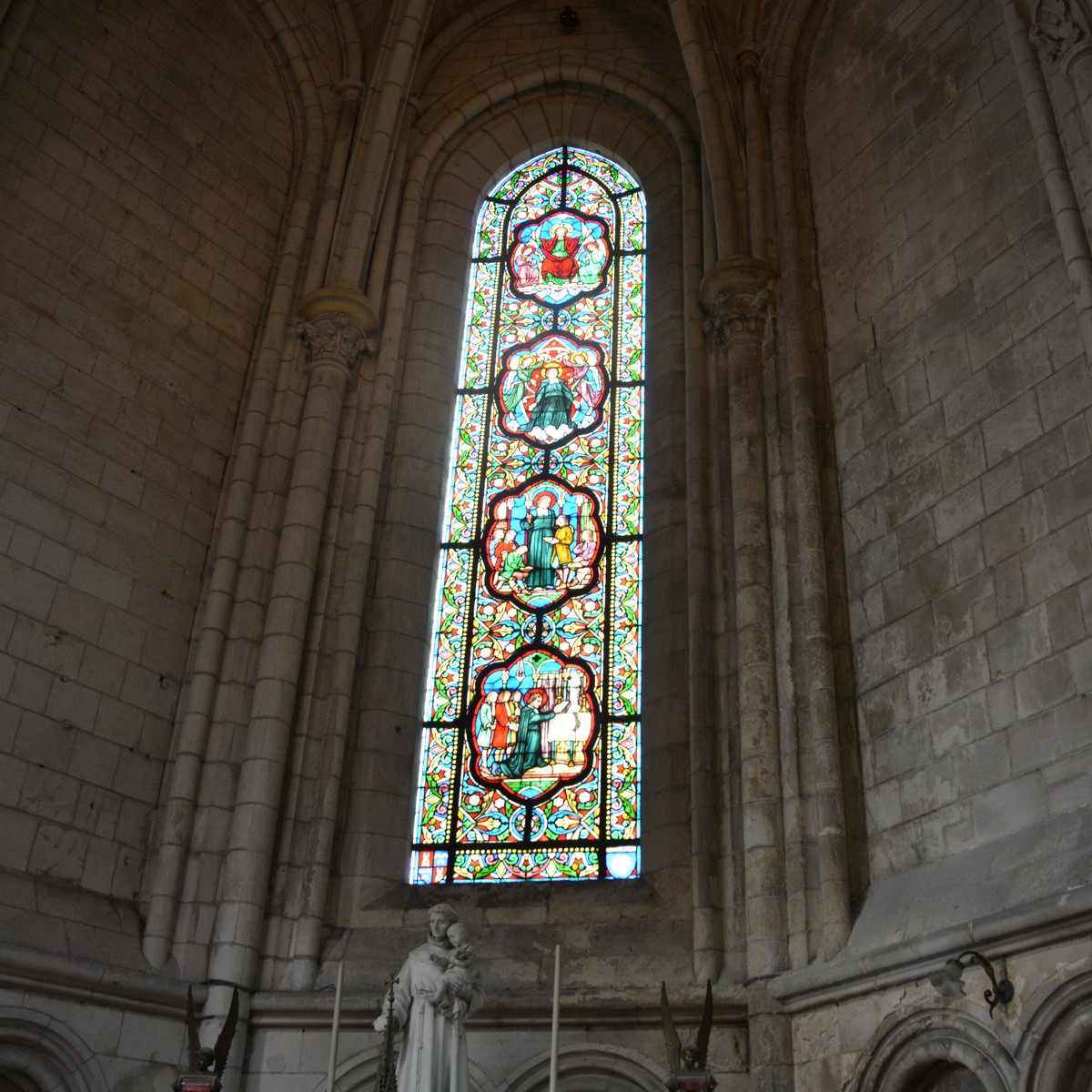 Cathédrale de Saint-Omer - Chapelle saint Antoine de Padoue ancienne saint André