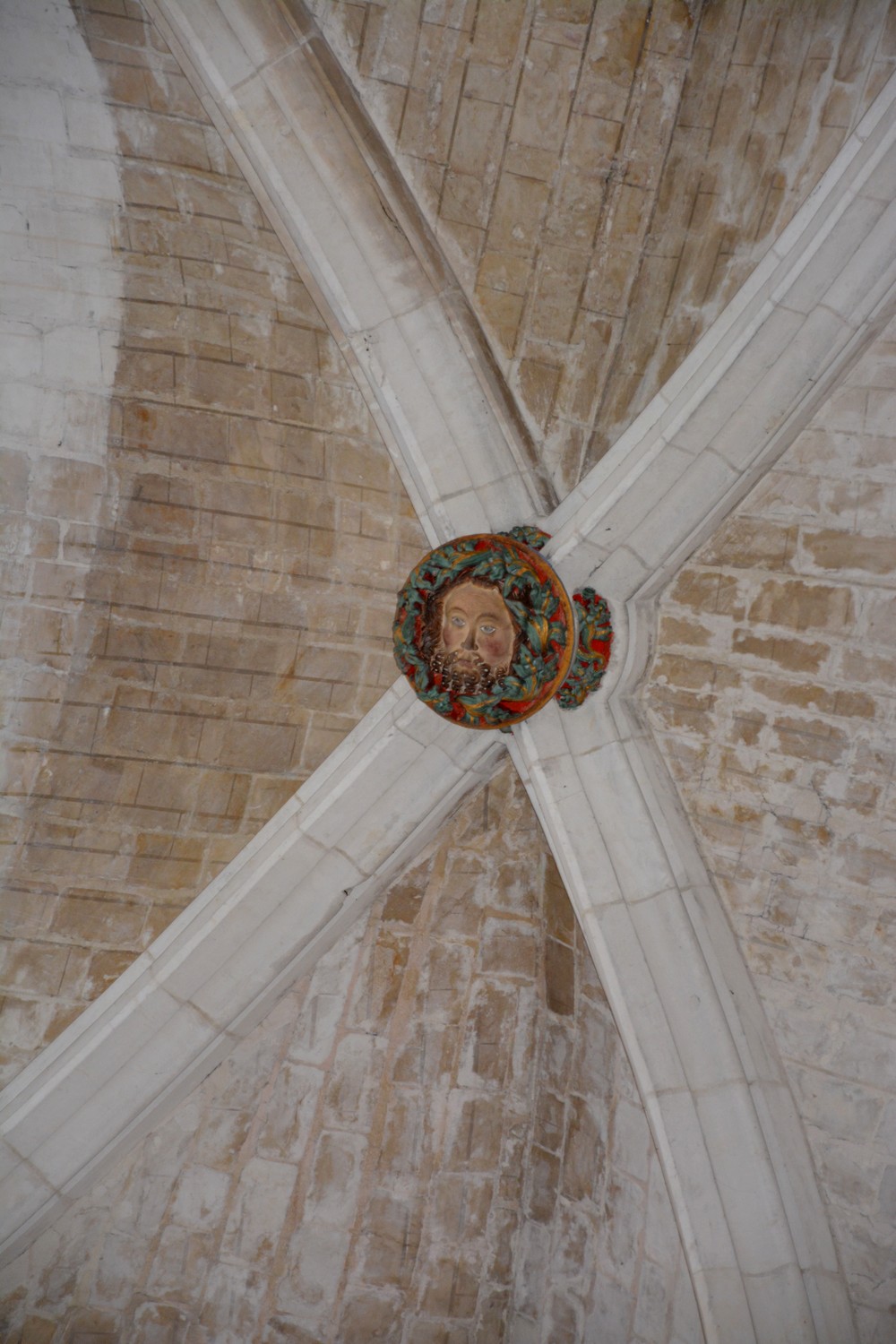 Cathédrale de Saint-Omer  -  Chapelle ancienne saint Blaise - clé de voute