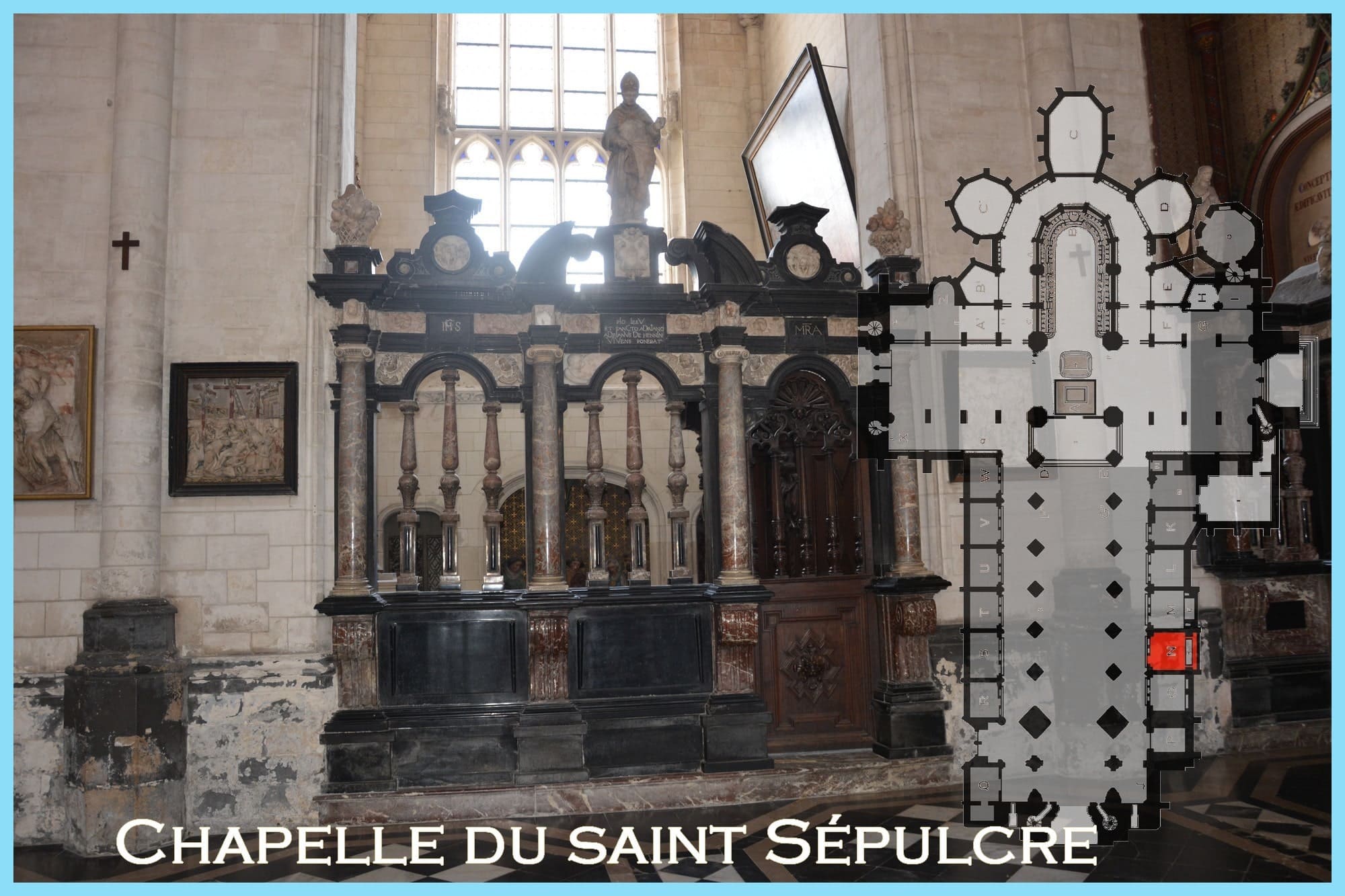 Cathédrale Notre-Dame de Saint-Omer, Chapelle  du saint Sépulcre