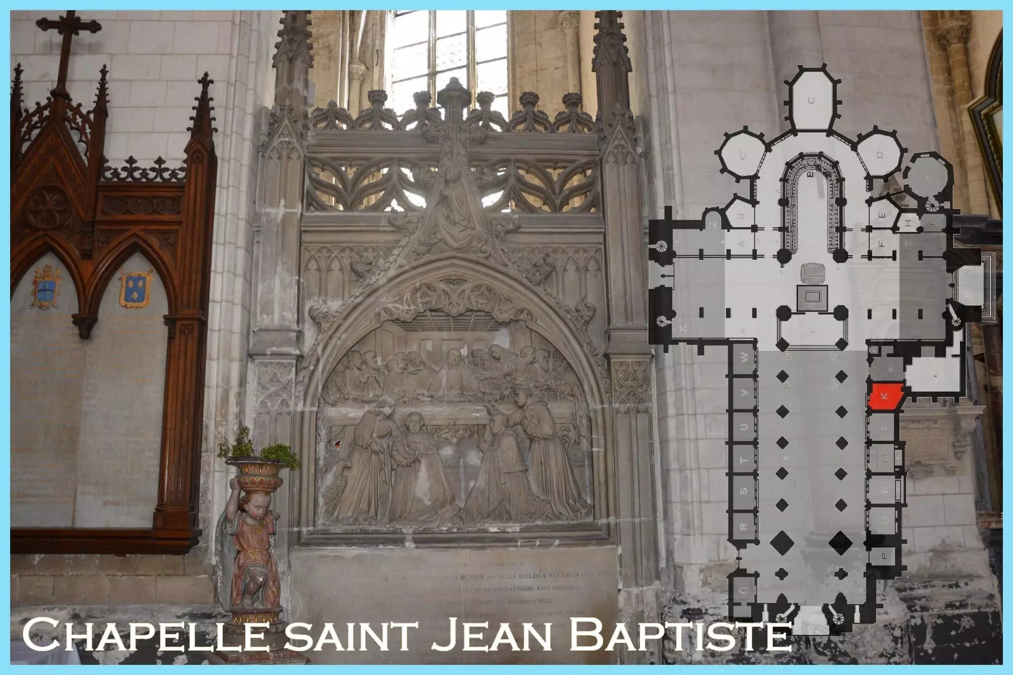 Cathédrale Notre-Dame de Saint-Omer, Chapelle saint Jean Baptiste