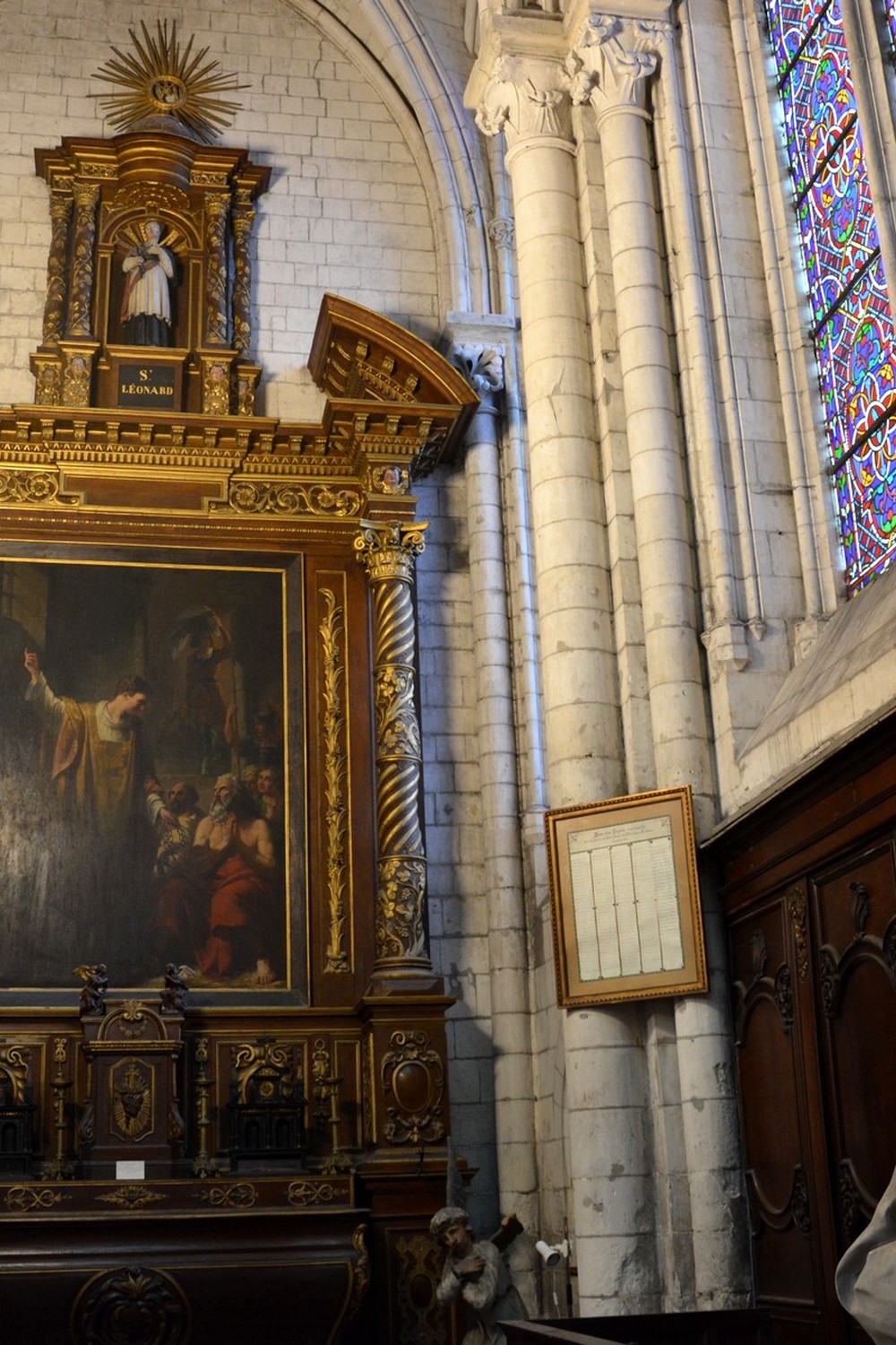 Cathédrale de Saint-Omer  -  Chapelle saint Job - vitrail