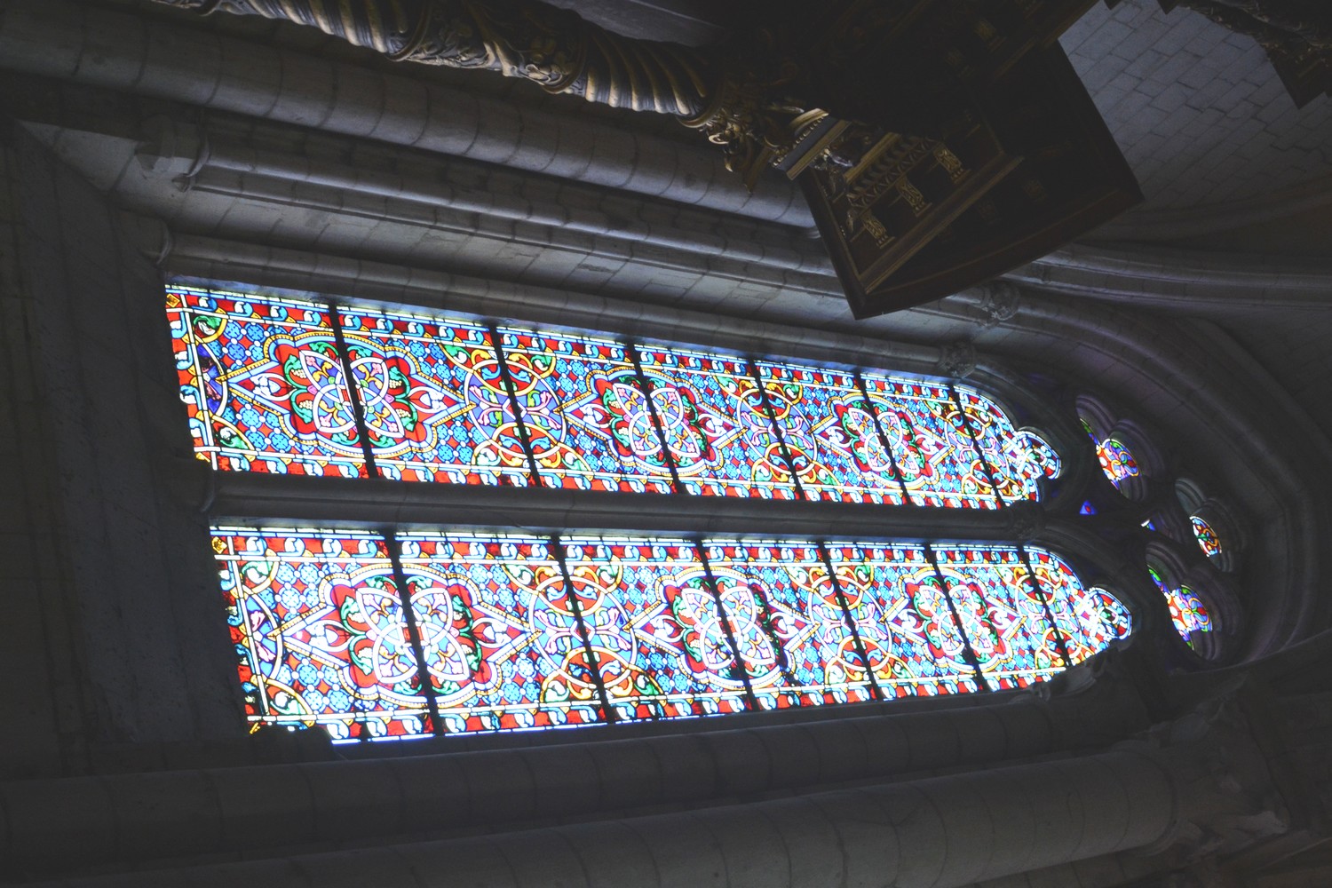 Cathédrale de Saint-Omer  -  Chapelle saint Job - vitrail