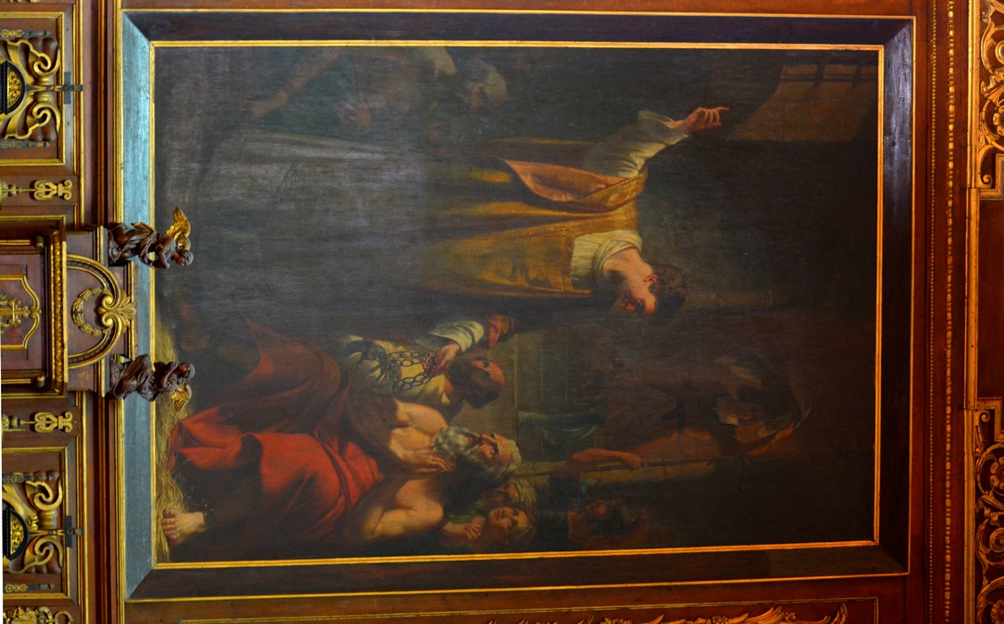 Tableau de Rubens : saint Léonard libérateur des prisonniers