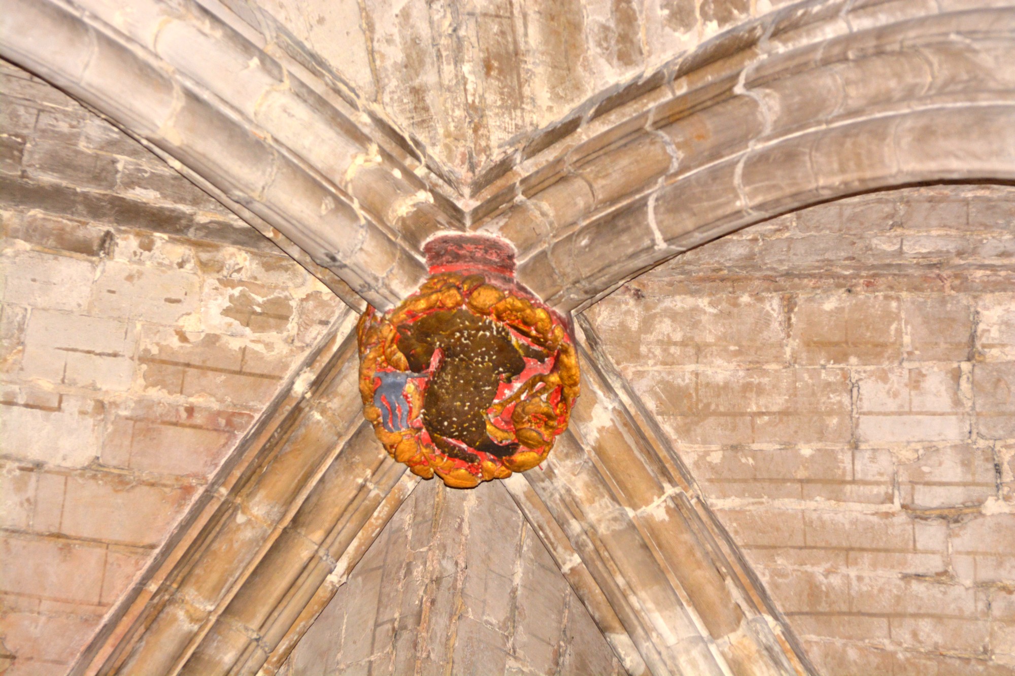 Cathédrale de Saint-Omer - Chapelle saint Nicolas - clé de voutes