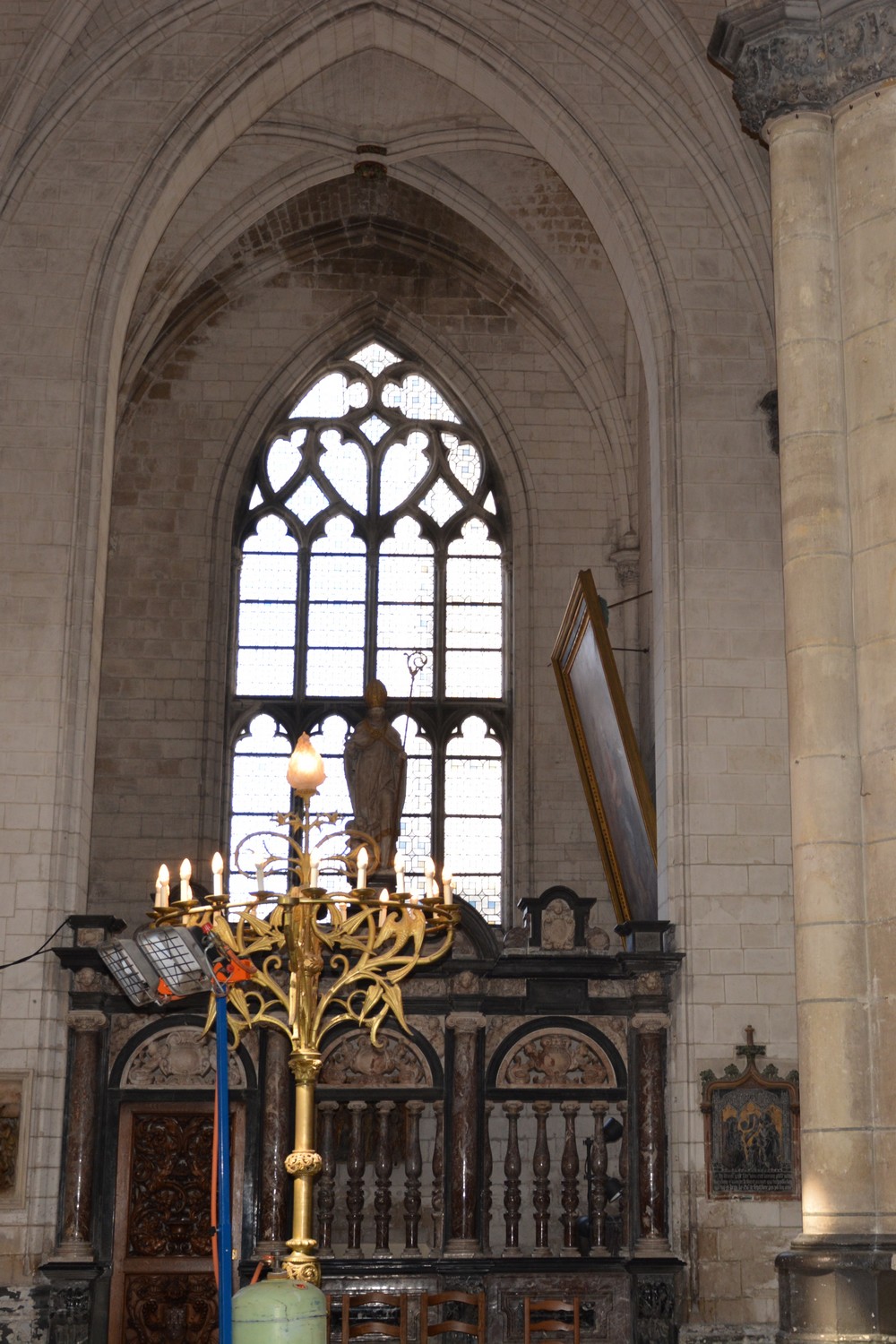 Cathédrale de Saint-Omer  -  Chapelle Saint-Omer aux ossements - clôture