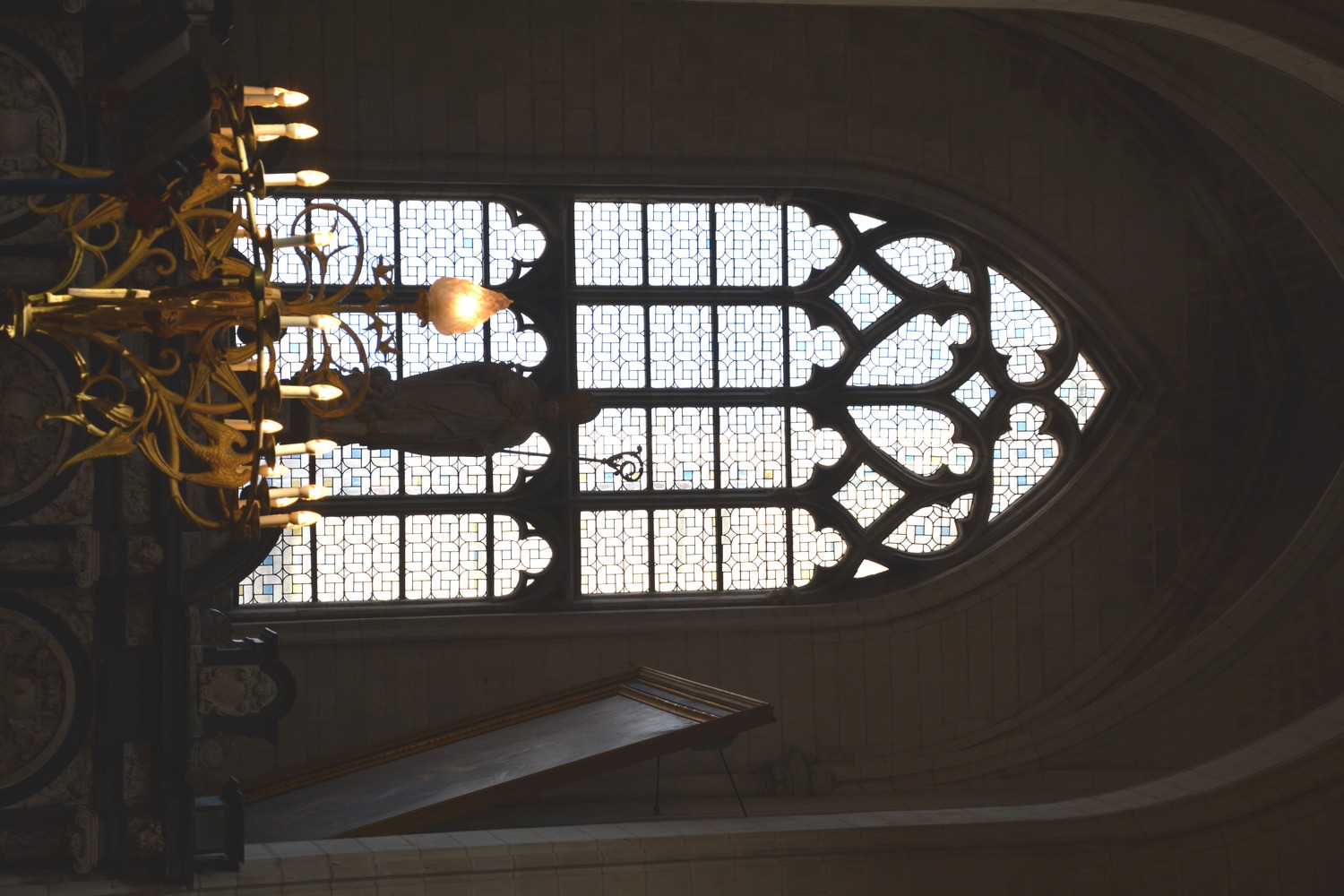 Cathédrale de Saint-Omer  -  Chapelle Saint-Omer aux ossements - vitrail