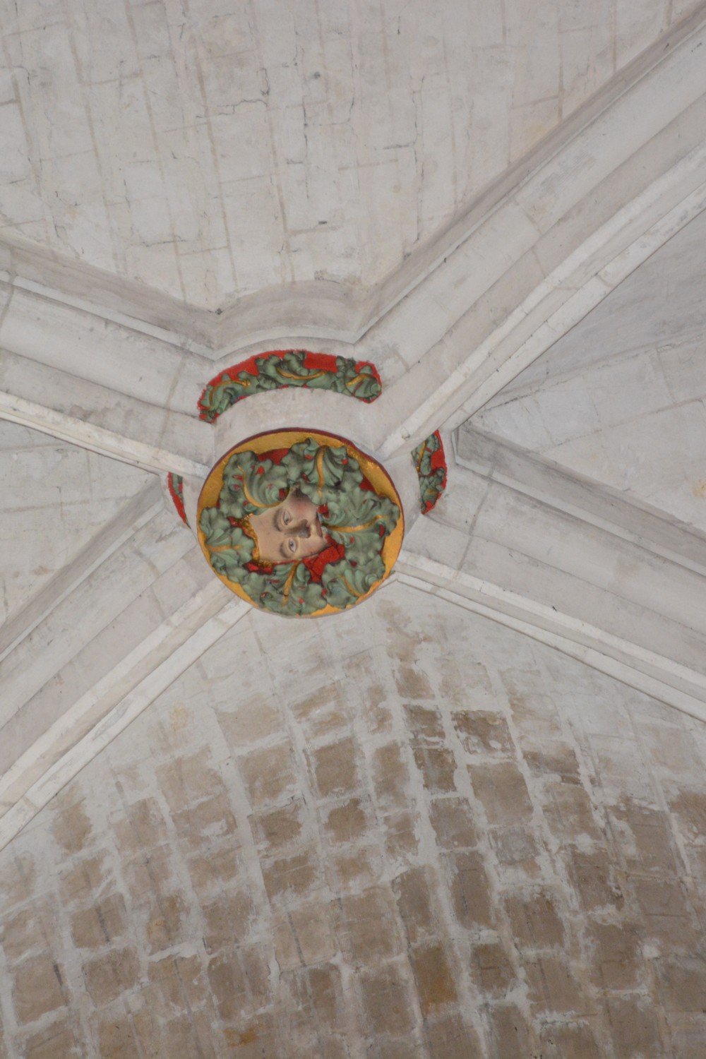 Cathédrale de Saint-Omer  -  Chapelle Saint-Omer aux ossements - clé de voute