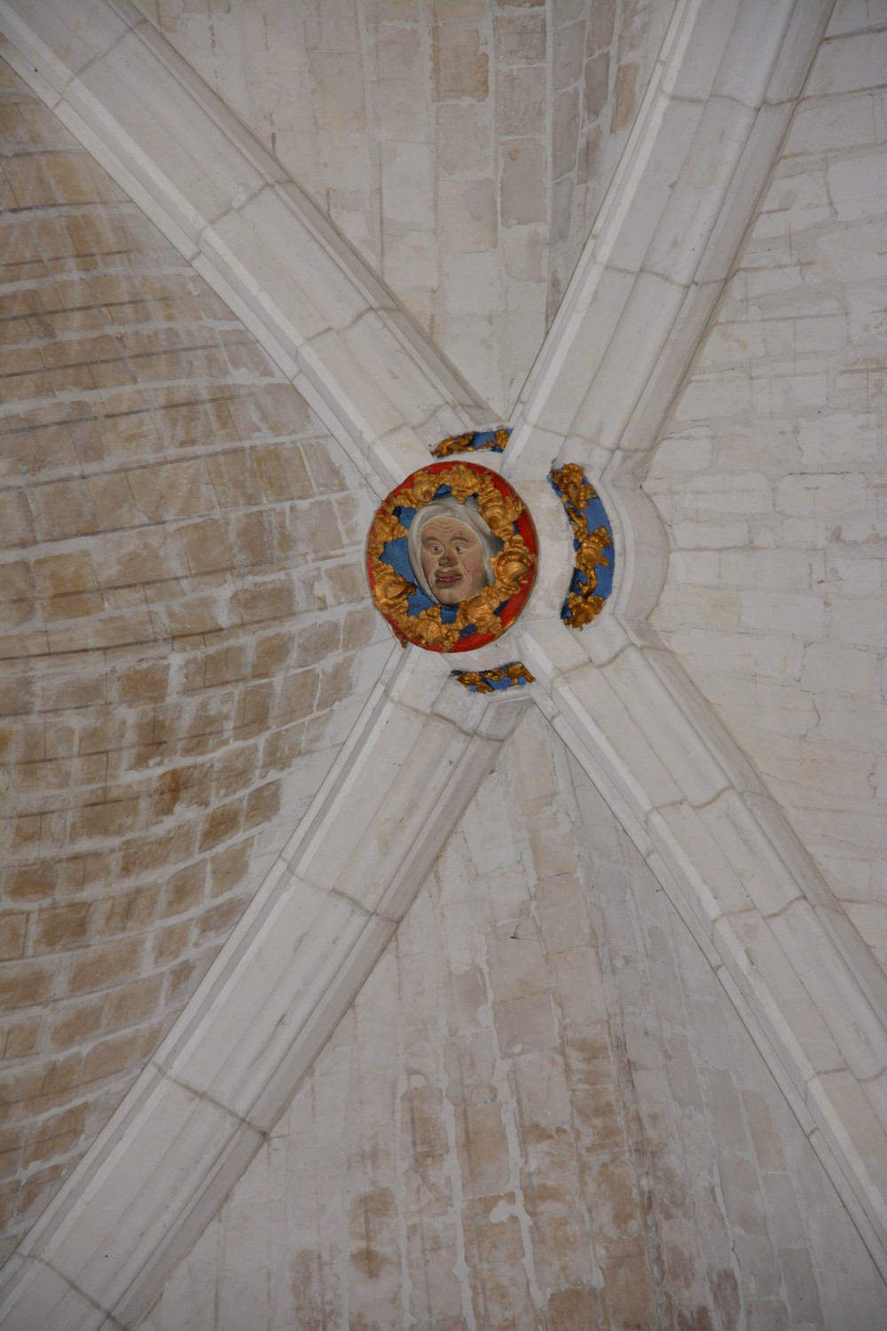 Cathédrale de Saint-Omer  -  Chapelle Sainte Aldegonde - clé de voute