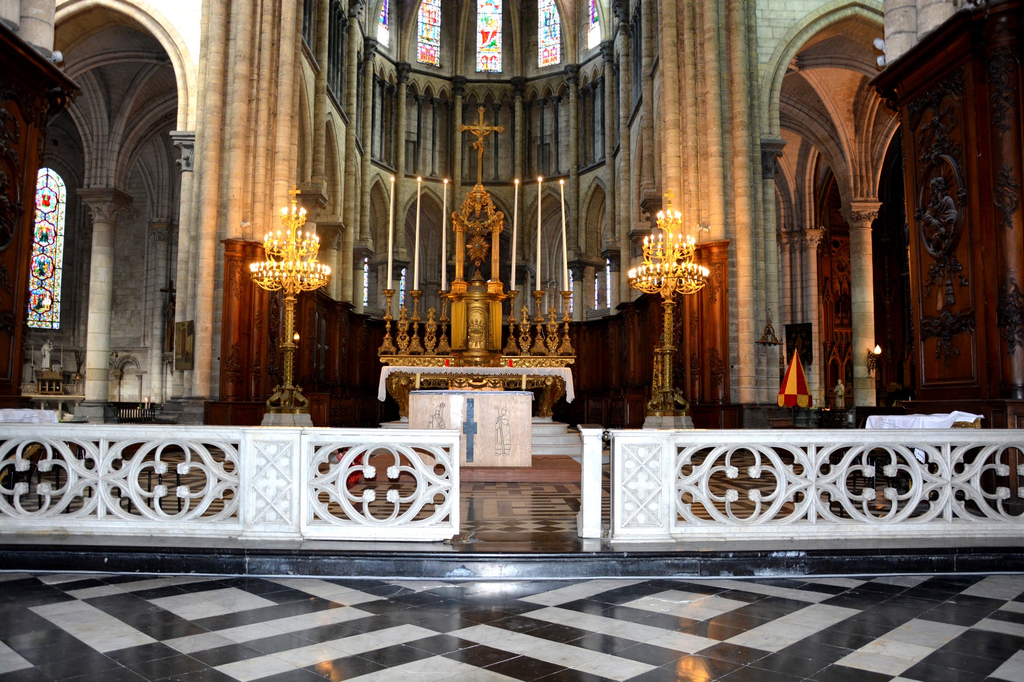 Cathédrale de Saint-Omer  -  Choeur -  Jubé