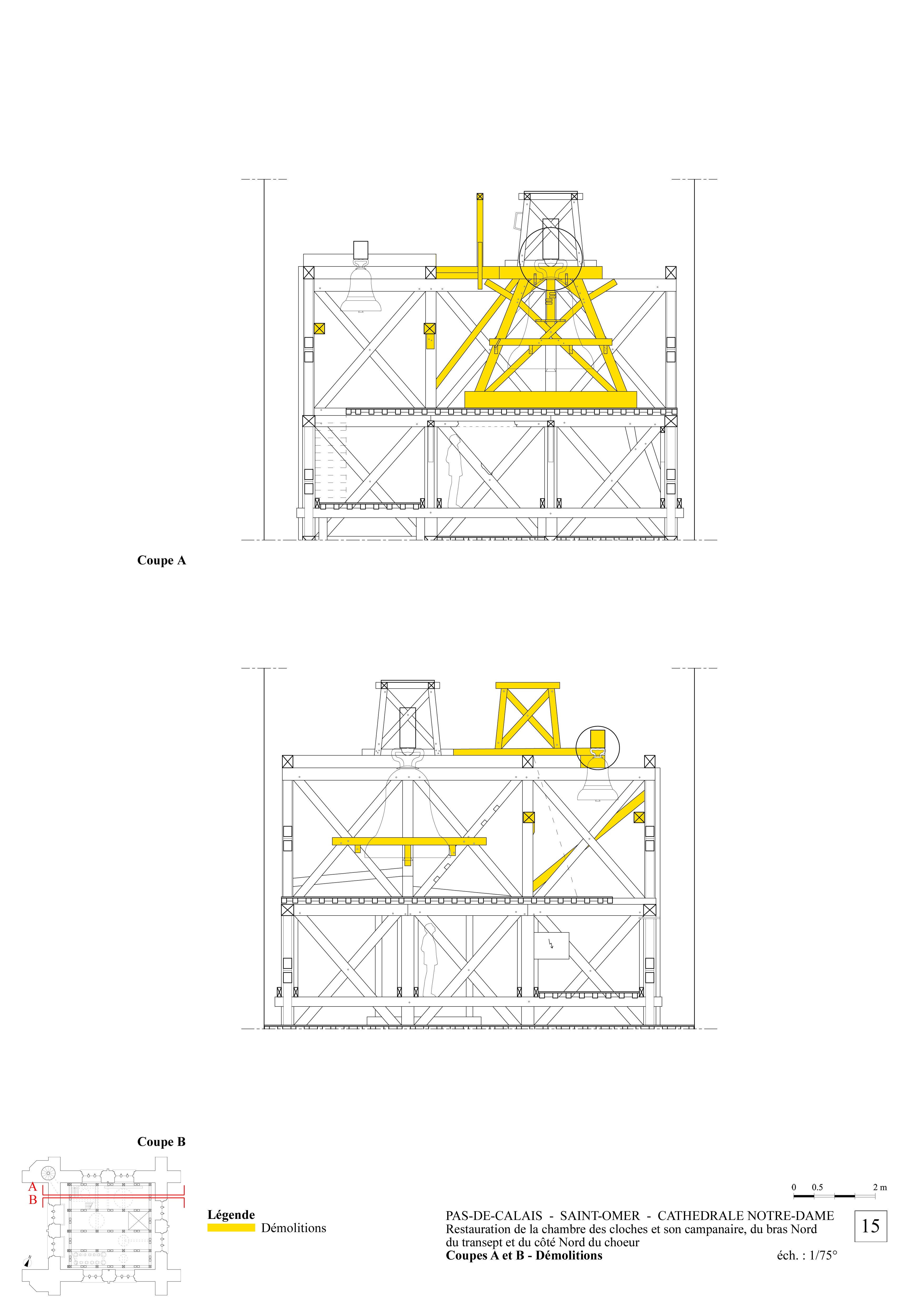 Cathédrale de Saint-Omer | réparation du clocher Cathédrale de Saint-Omer | réparation du clocher