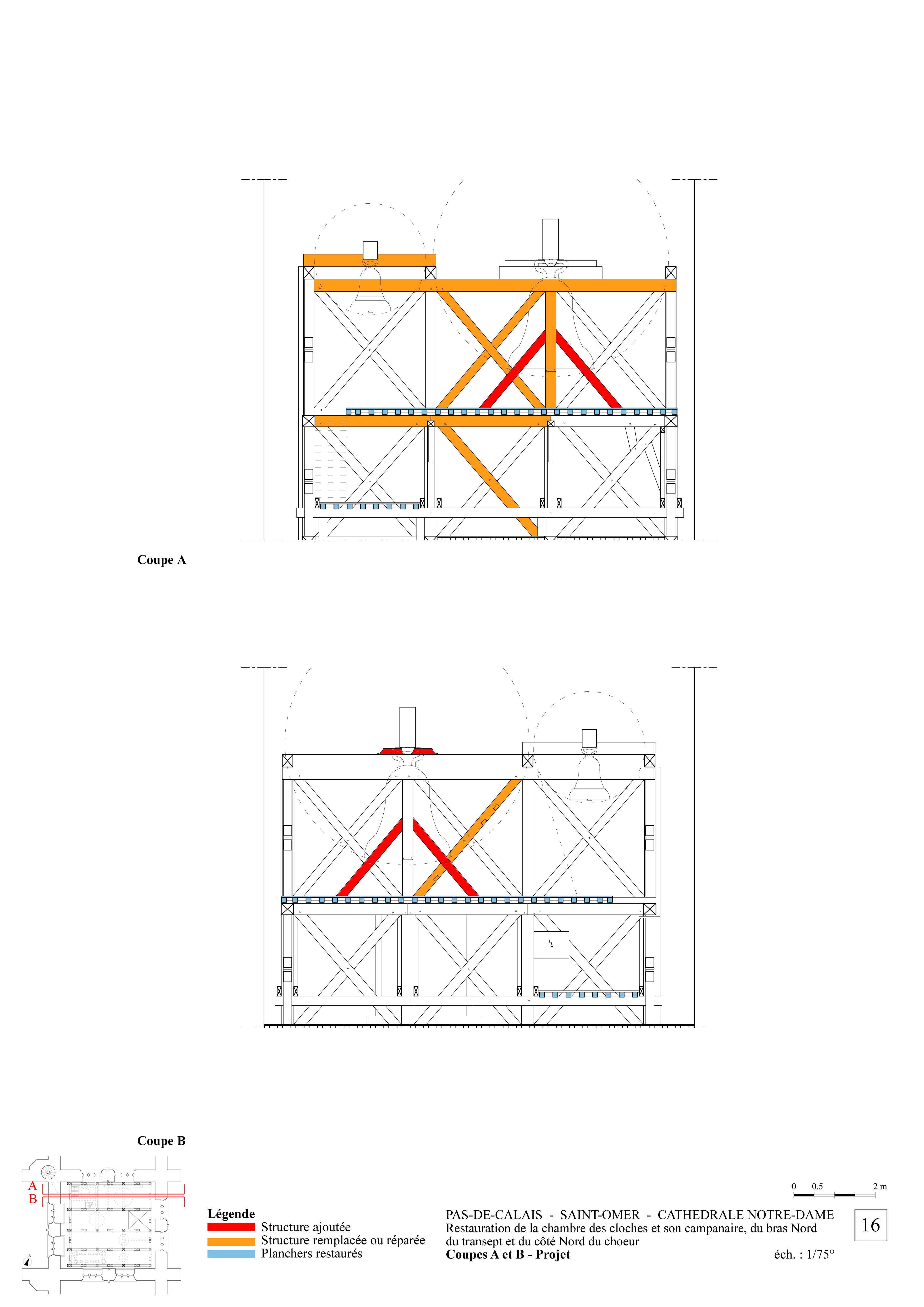 Cathédrale de Saint-Omer | réparation du clocher Cathédrale de Saint-Omer | réparation du clocher