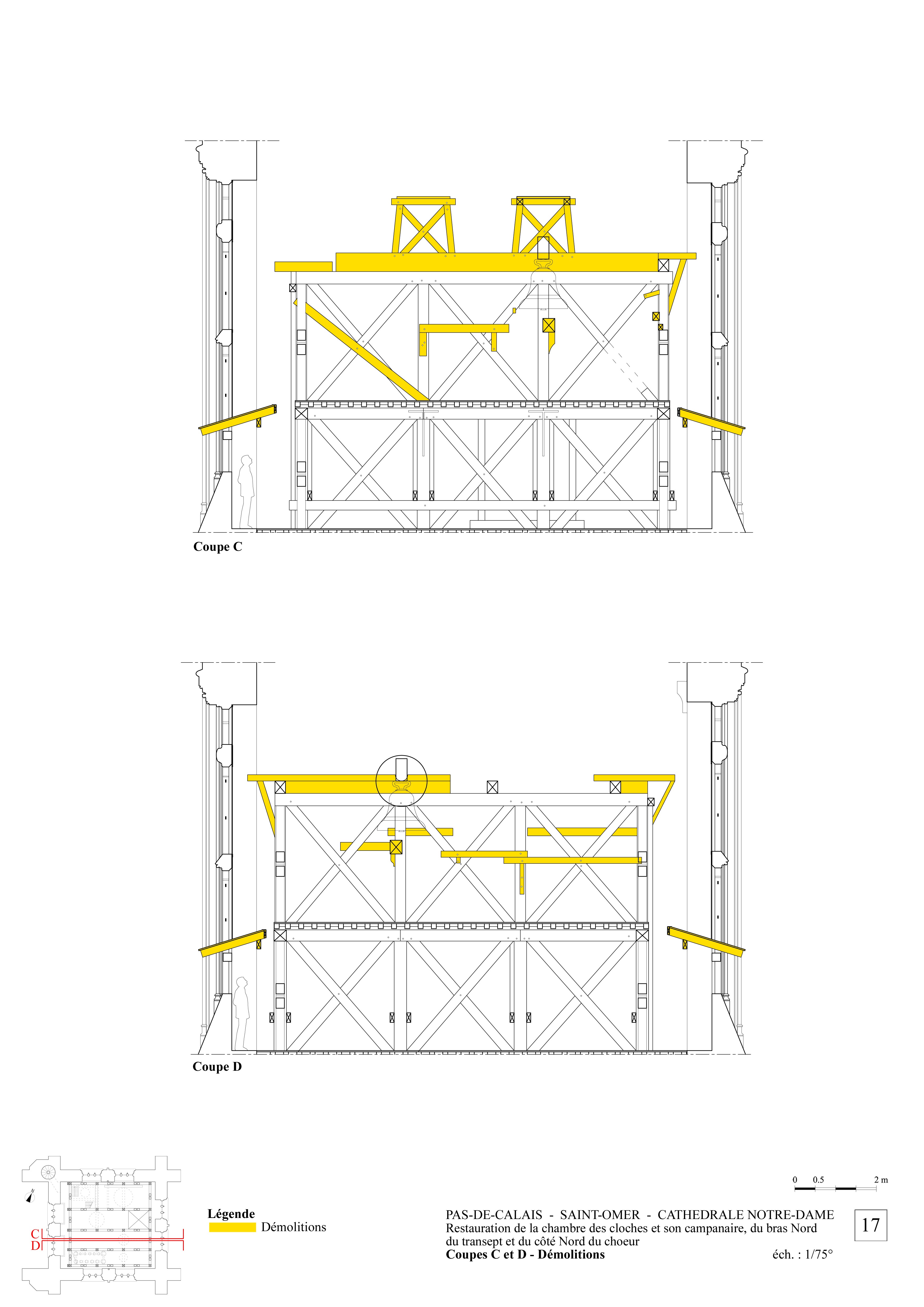 Cathédrale de Saint-Omer | réparation du clocher Cathédrale de Saint-Omer | réparation du clocher