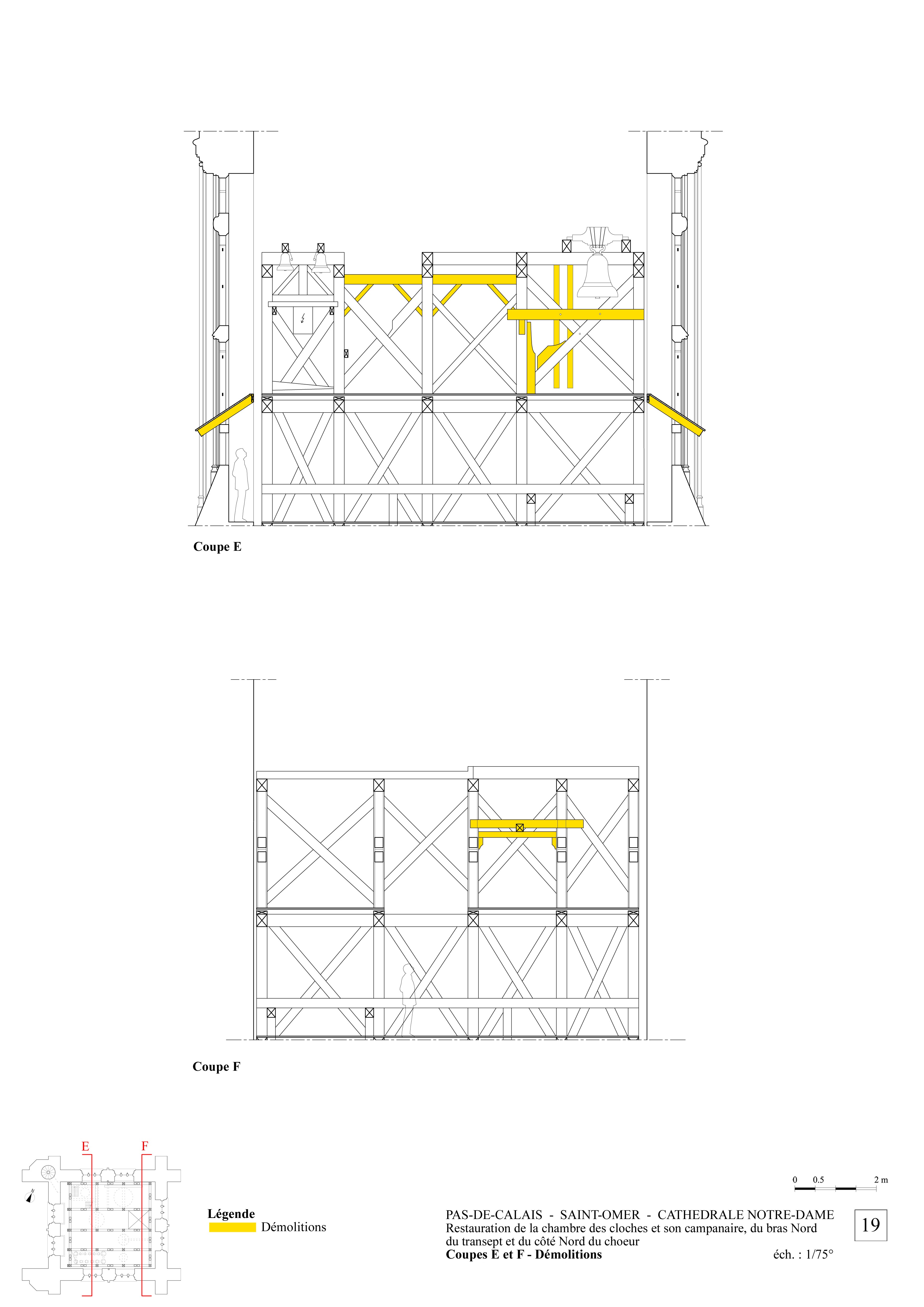 Cathédrale de Saint-Omer | réparation du clocher Cathédrale de Saint-Omer | réparation du clocher