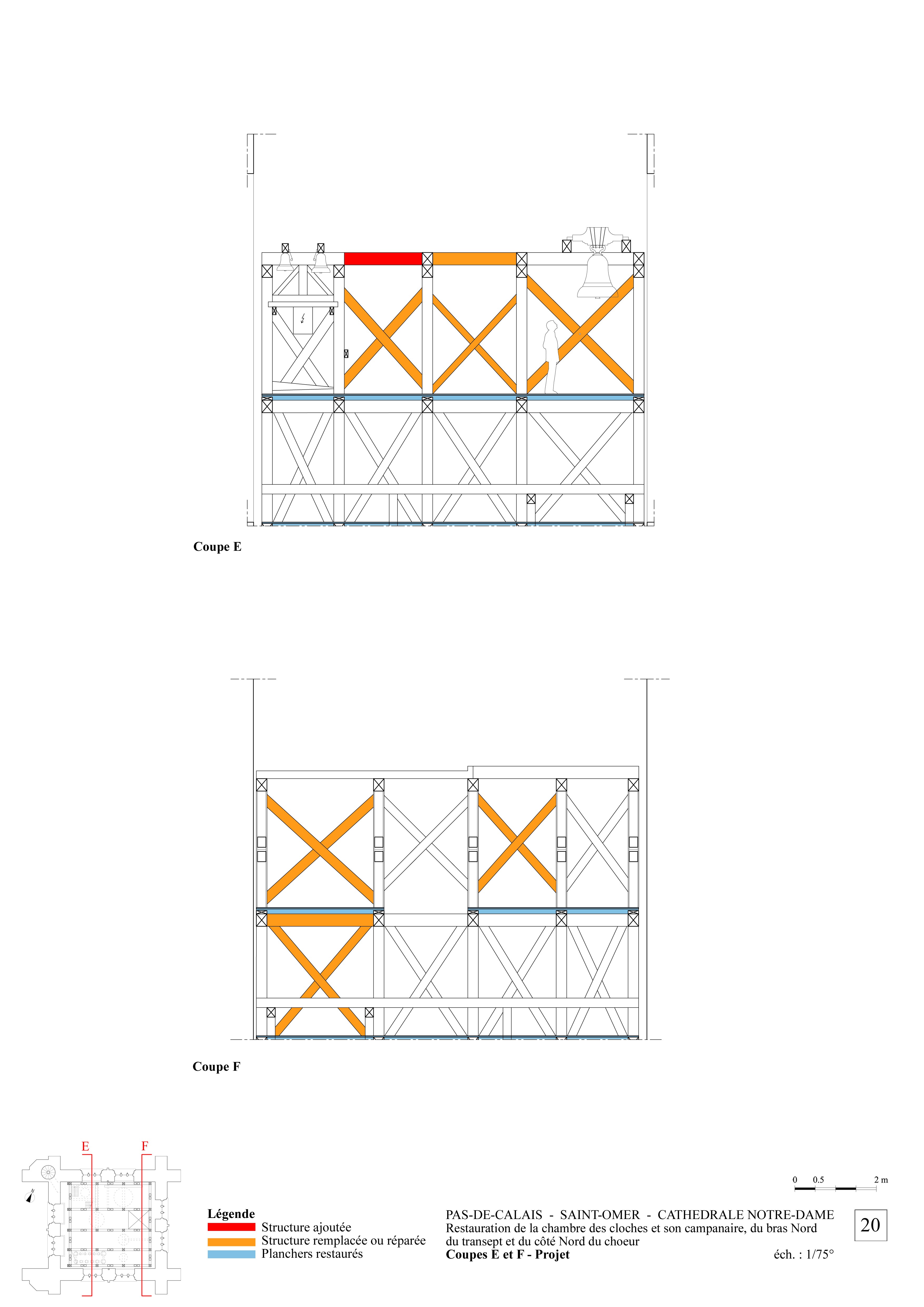 Cathédrale de Saint-Omer | réparation du clocher Cathédrale de Saint-Omer | réparation du clocher