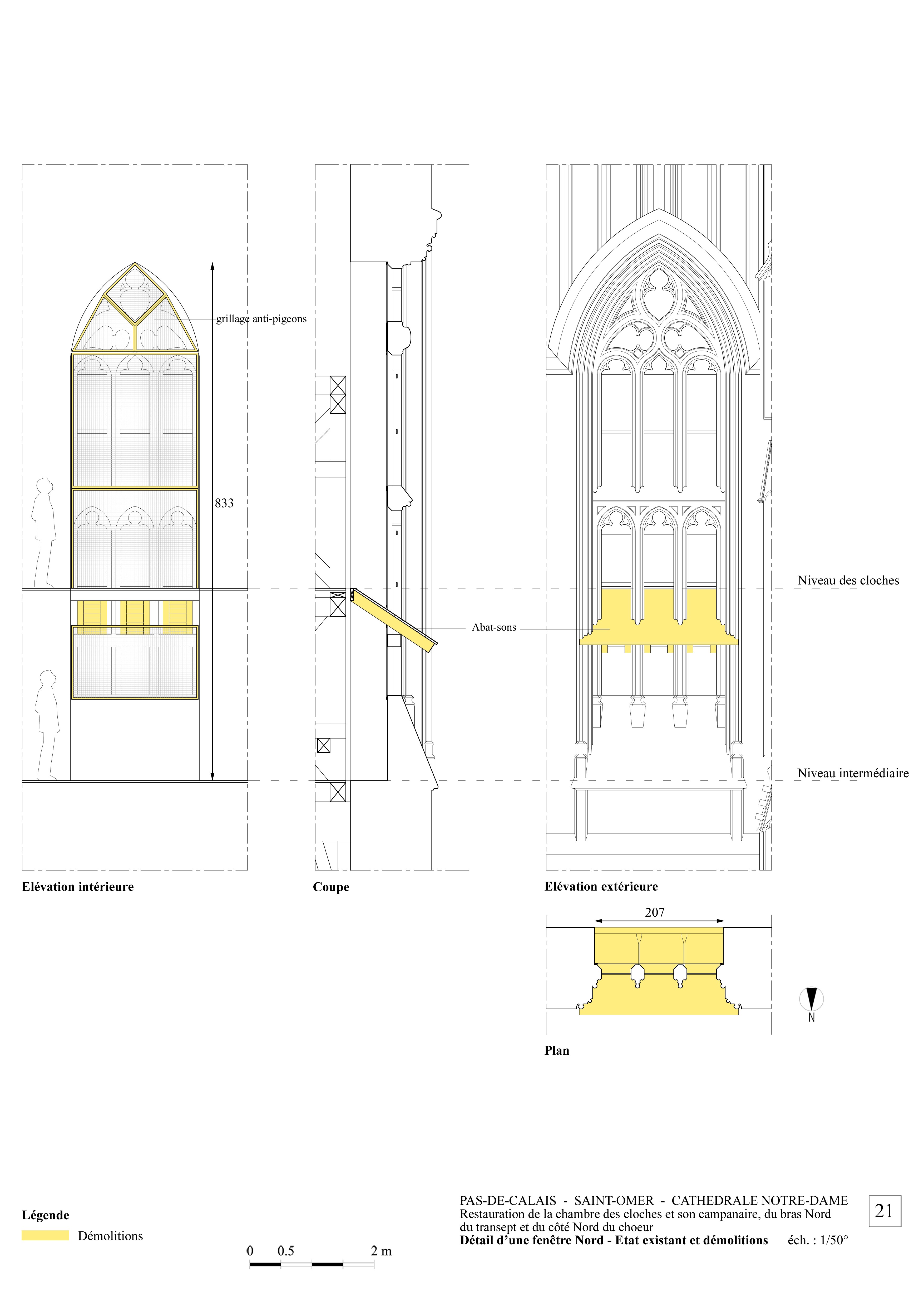 Cathédrale de Saint-Omer | réparation du clocher Cathédrale de Saint-Omer | réparation du clocher