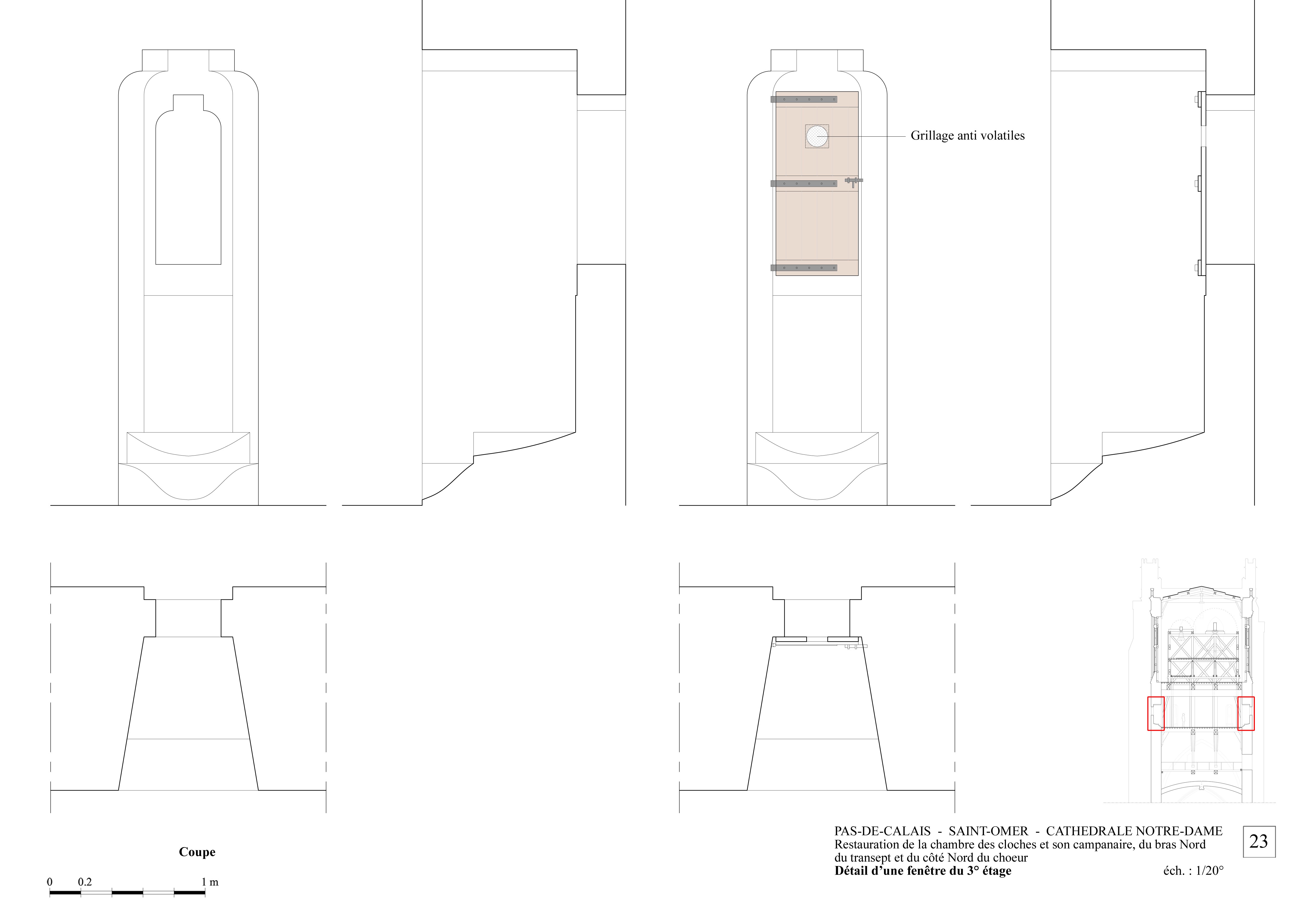 Cathédrale de Saint-Omer | réparation du clocher Cathédrale de Saint-Omer | réparation du clocher