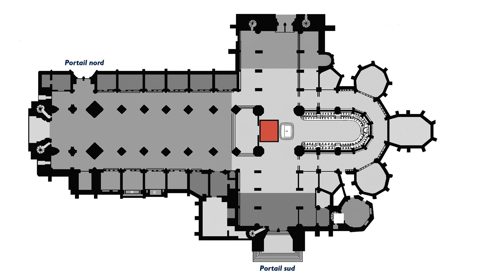 Cathédrale de Saint-Omer|Labyrinthe