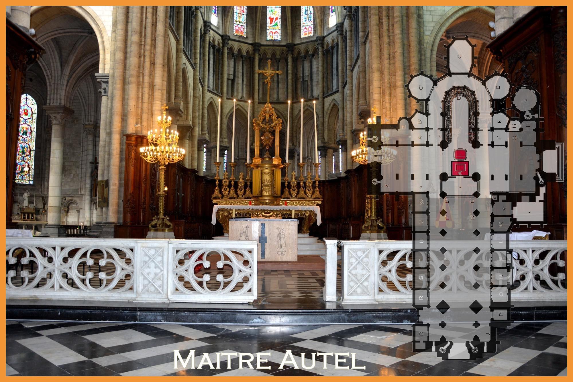 Maitre Autel de la Cathédrale Notre-Dame de Saint-Omer