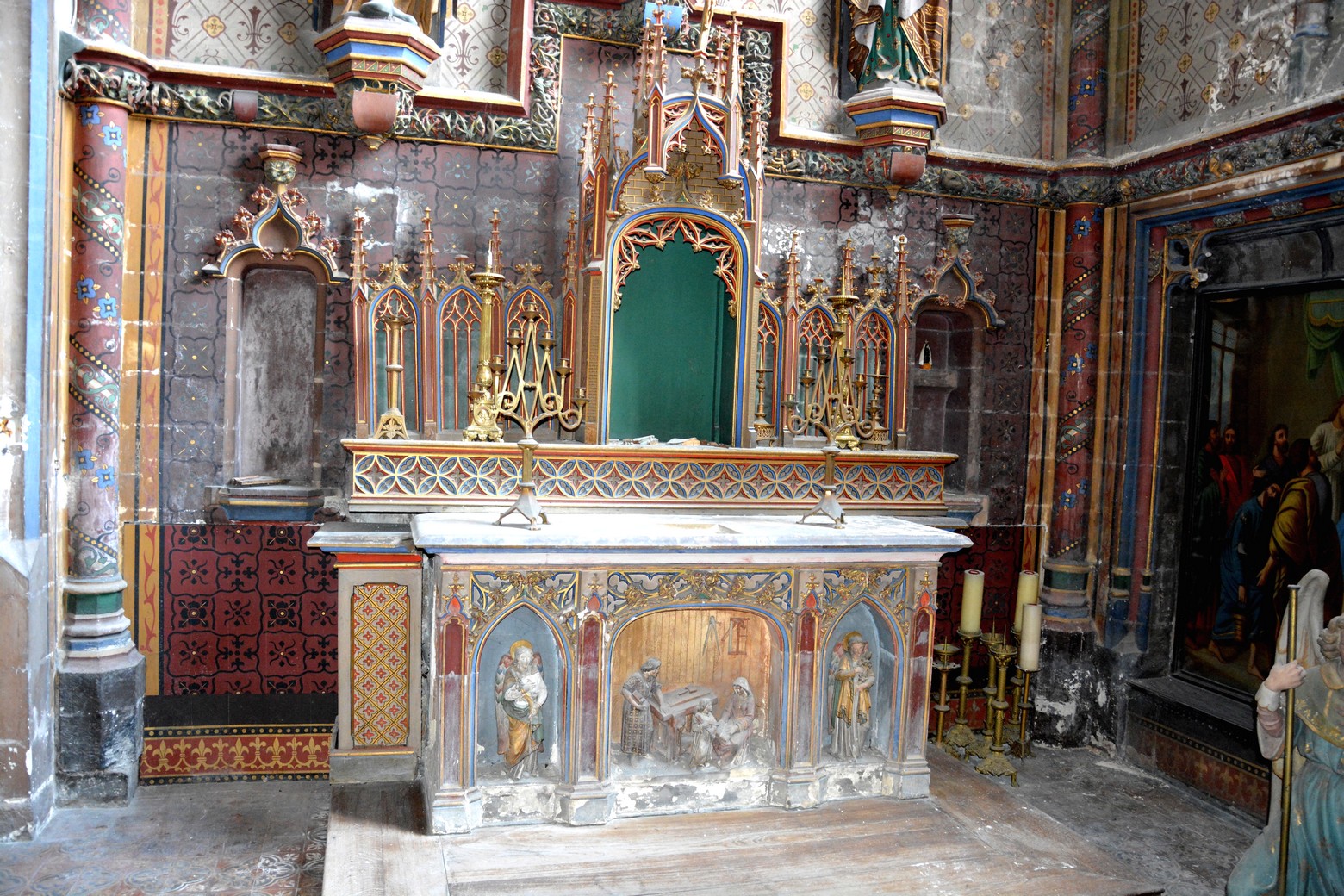 Cathédrale de Saint-Omer Chapelle Ancienne conception