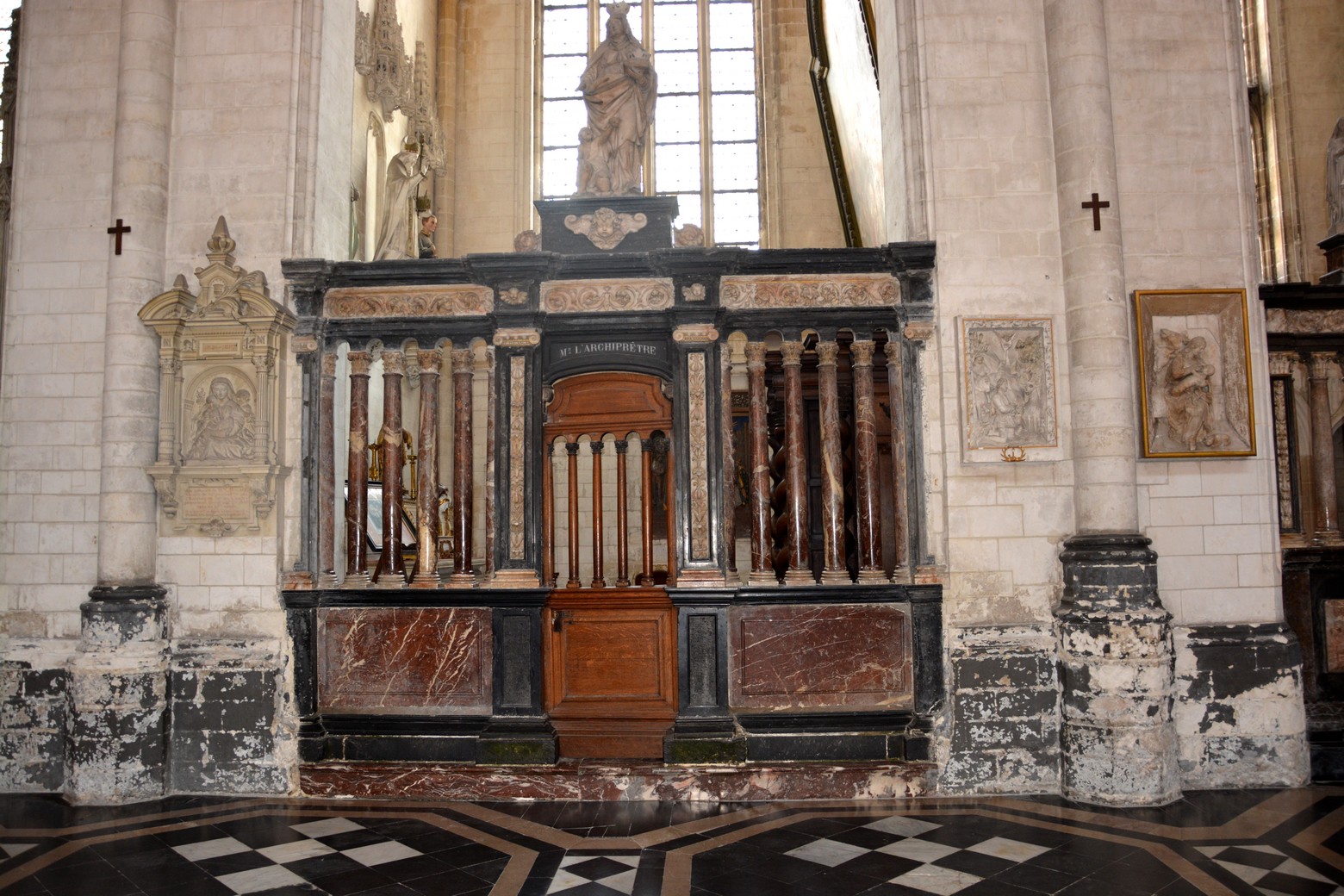 Cathédrale de Saint-Omer Chapelle saint Sépulcre ancienne saint Claude